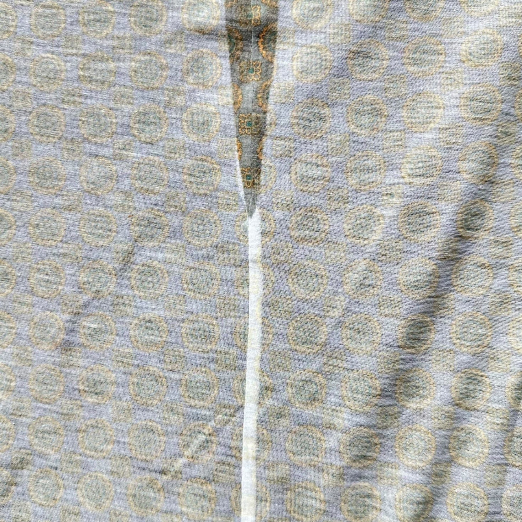 Y's(ワイズ) Inside-Out Komon H/S Top インサイドアウト 小紋柄 ハーフスリーブ カットソー YX-T54-972 3(L程度) グリーン
