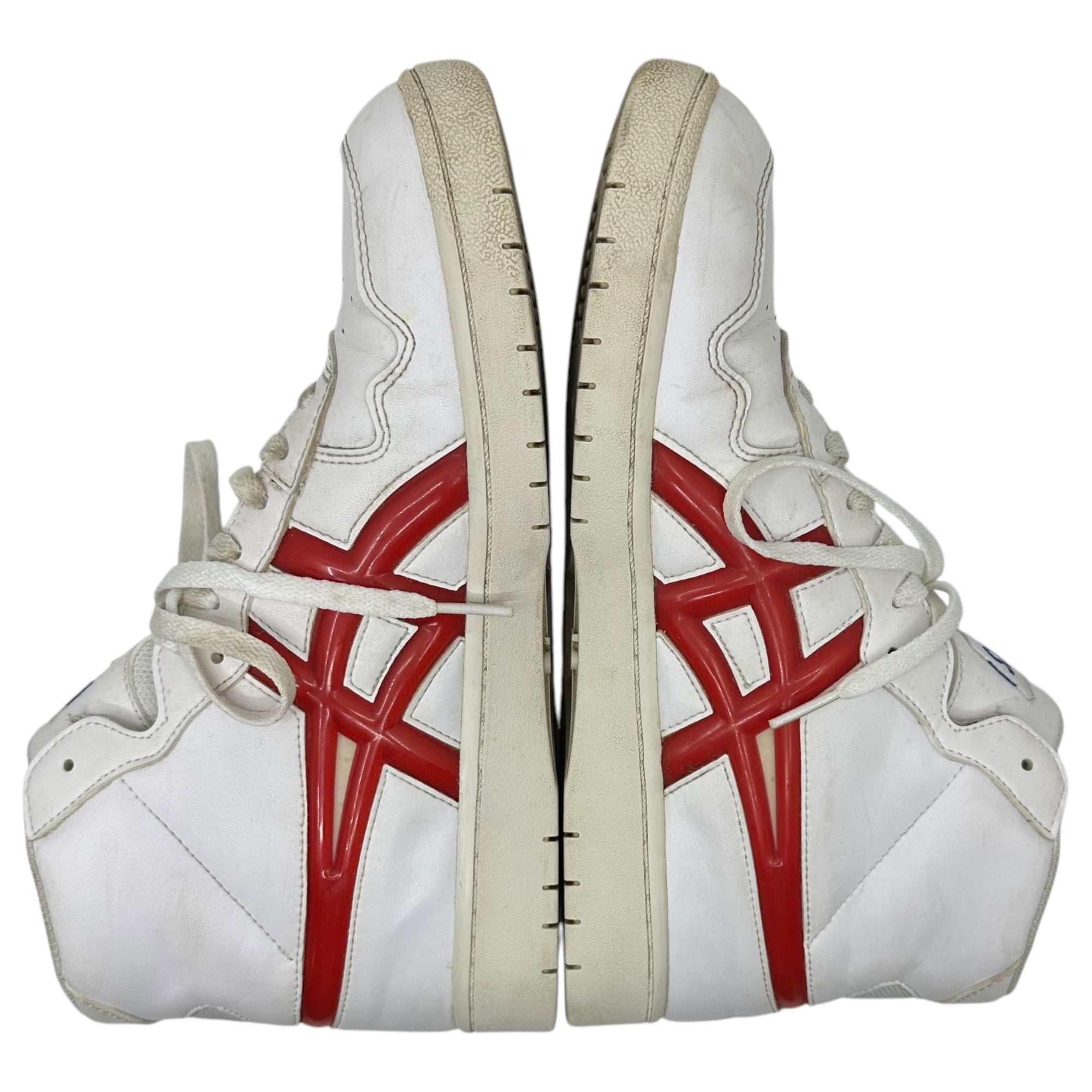 asics(アシックス) JAPAN L ジャパン エル 1191A270 26.5cm ホワイト×レッド ハイカット スニーカー シューズ