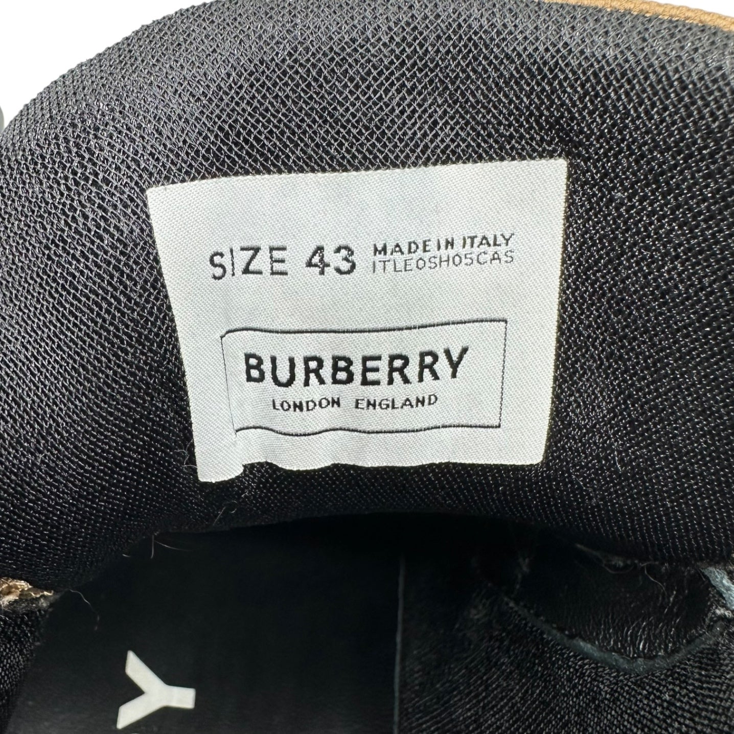 BURBERRY(バーバリー) ARTHUR アーサー 厚底 スニーカー 8048161 43(27.5cm程度) ブラウン 箱付