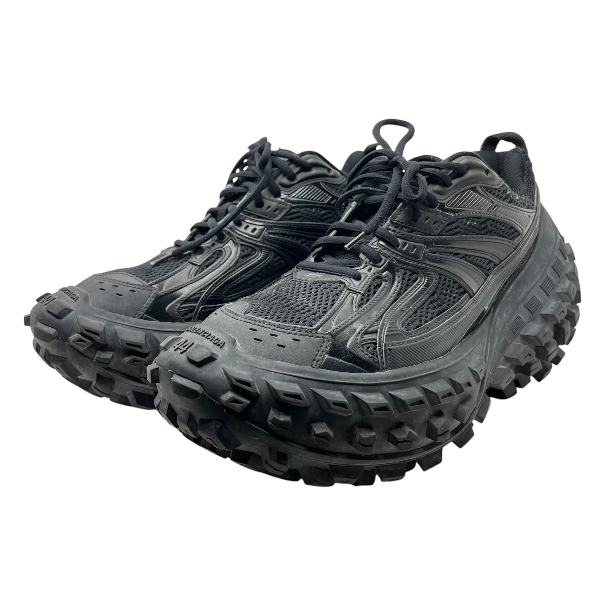 BALENCIAGA(バレンシアガ) DEFENDER BOUNCER SNEAKER ディフェンダー バウンサー スニーカー 685613 29cm ブラック 厚底 箱付