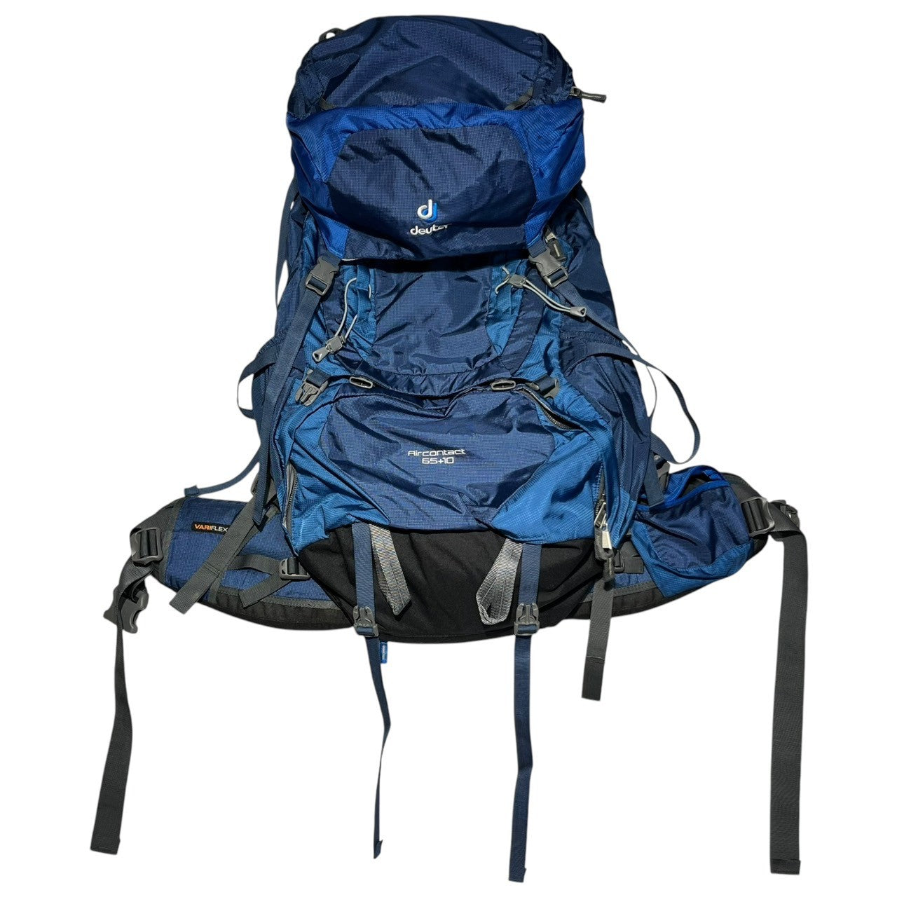 deuter(ドイター) Aircontact 65+10 エアコンタクト ブルー×ネイビー バックパック リュック 登山 アウトドア