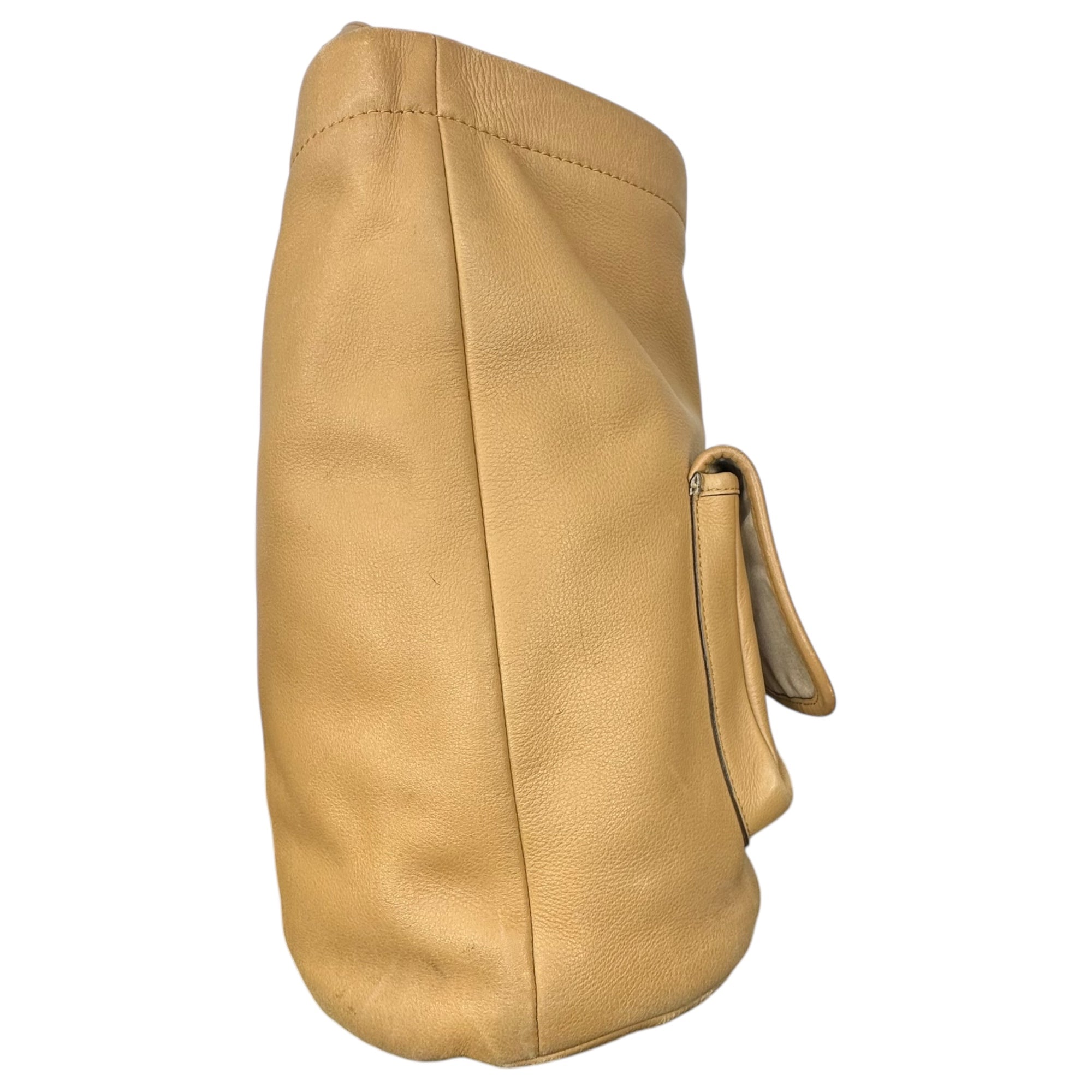 COACH(コーチ) アーカイバル バケット ショルダーバッグ ワンショルダー レザー 21193 ベージュ ハンド トート