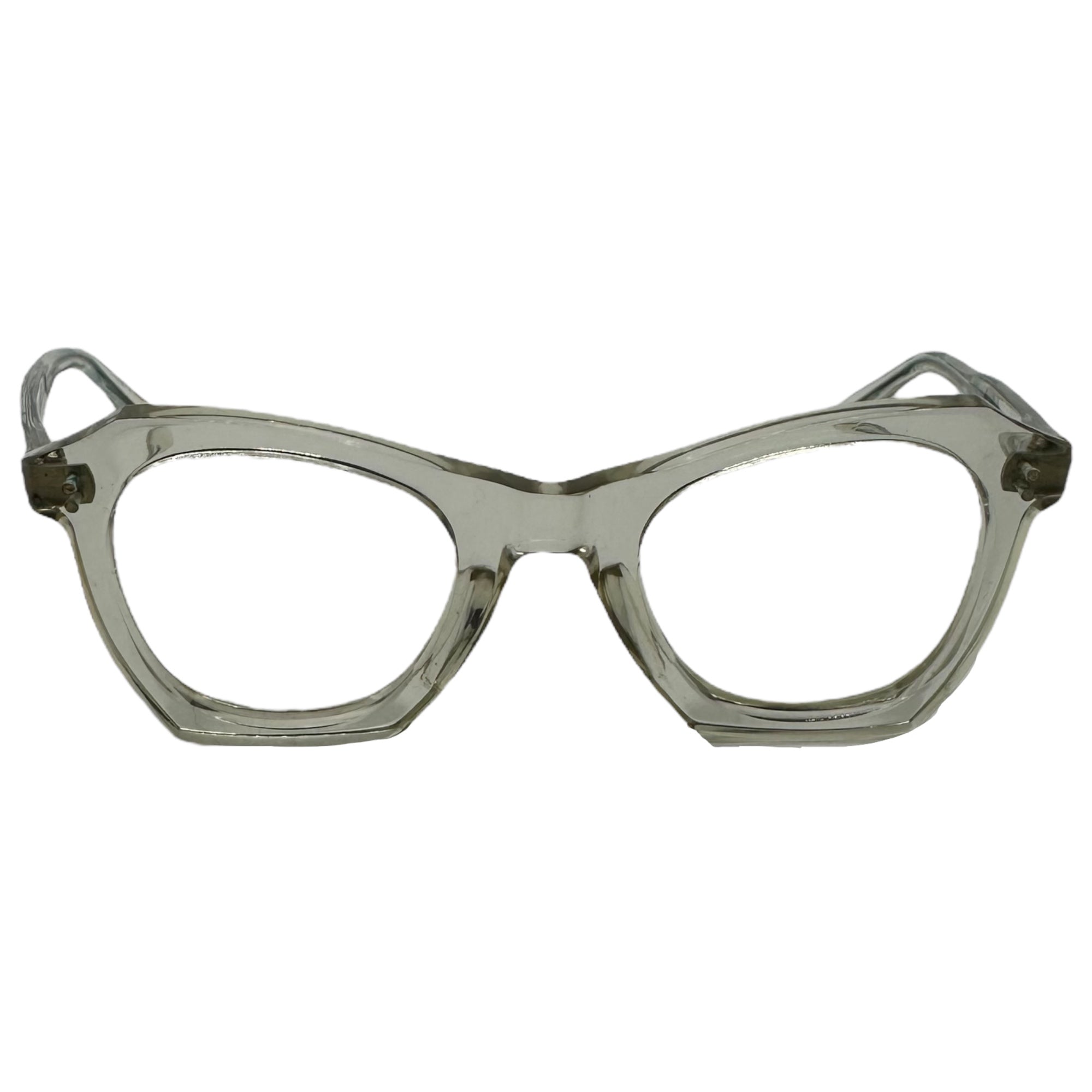 FRENCH VINTAGE(フレンチヴィンテージ) 50's Crystal Wellington Frames クリスタル ウェリントン フレーム クリア 1950年代 眼鏡 サングラス ジュラ地方 オヨナ