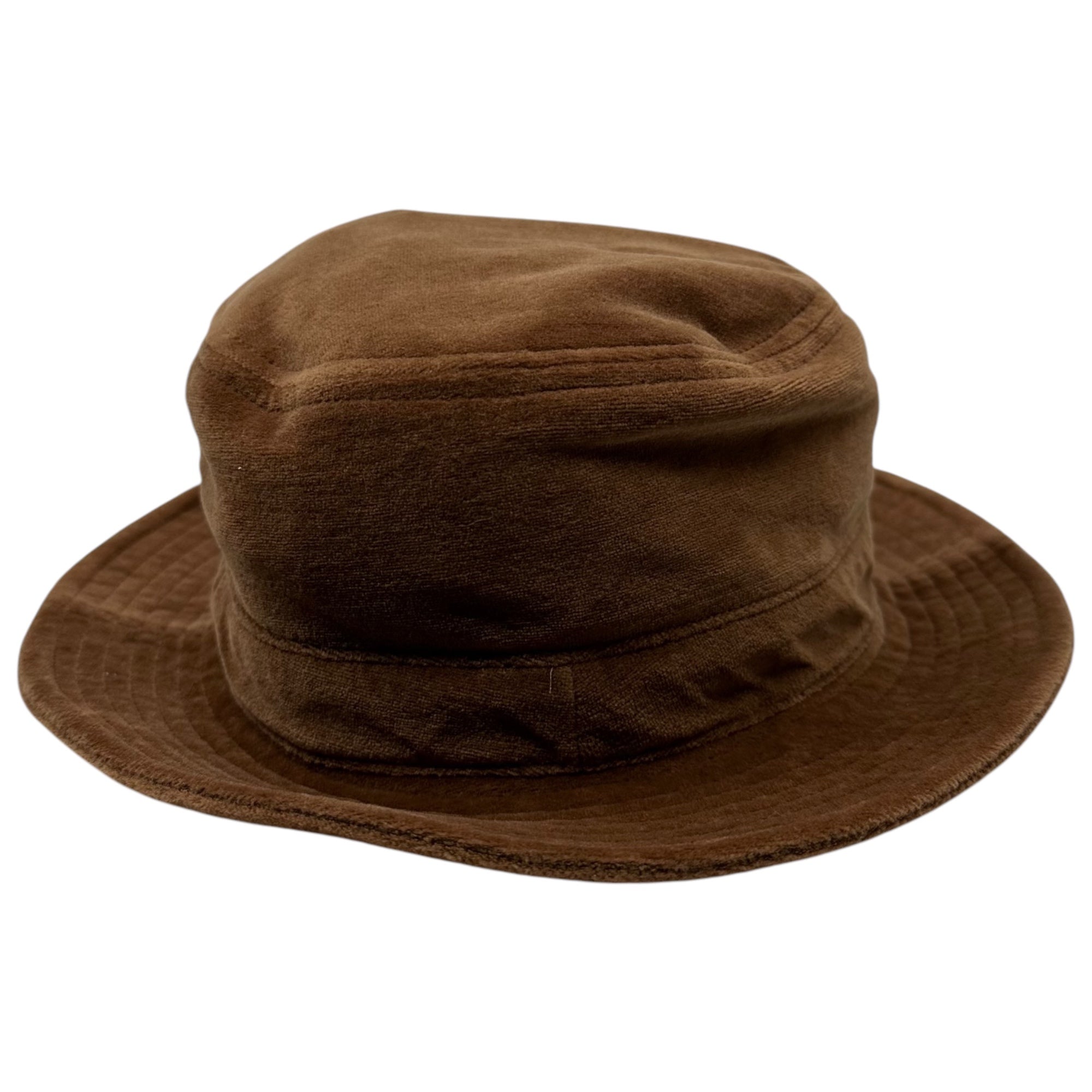 NEEDLES(ニードルズ) Bermuda Hat velour バミューダ ハット ベロア KP436 M ブラウン バケット 帽子