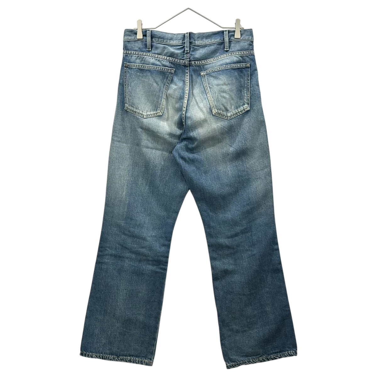 MAATEE & SONS(マーティーアンドサンズ) 2025AW FLARE DENIM repair フレア デニム リペア MT5303-0222 1 インディゴ パンツ ヴィンテージ加工