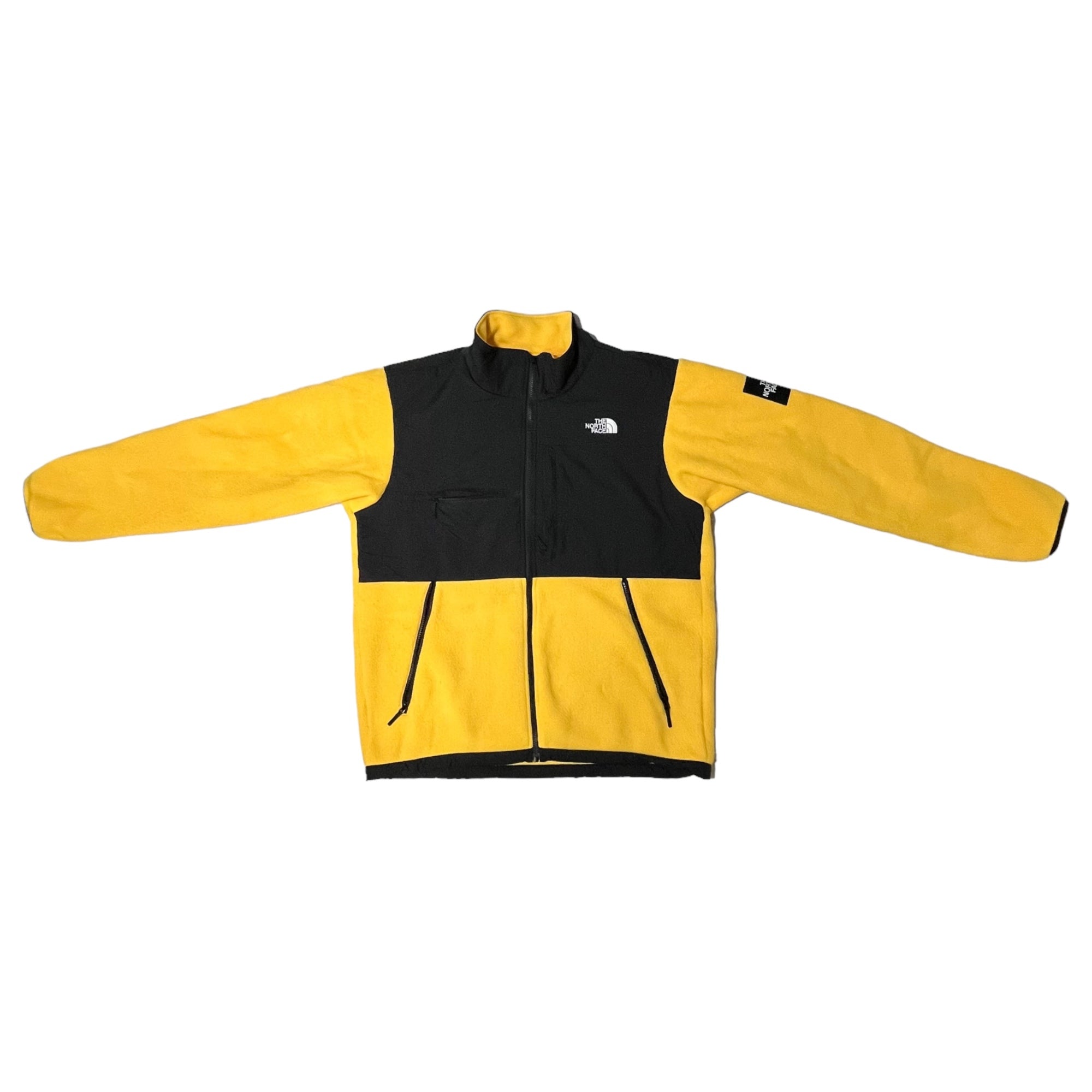 THE NORTH FACE(ノースフェイス) Denali Jacket デナリ ジャケット NA71951 XXL イエロー×ブラック フリース