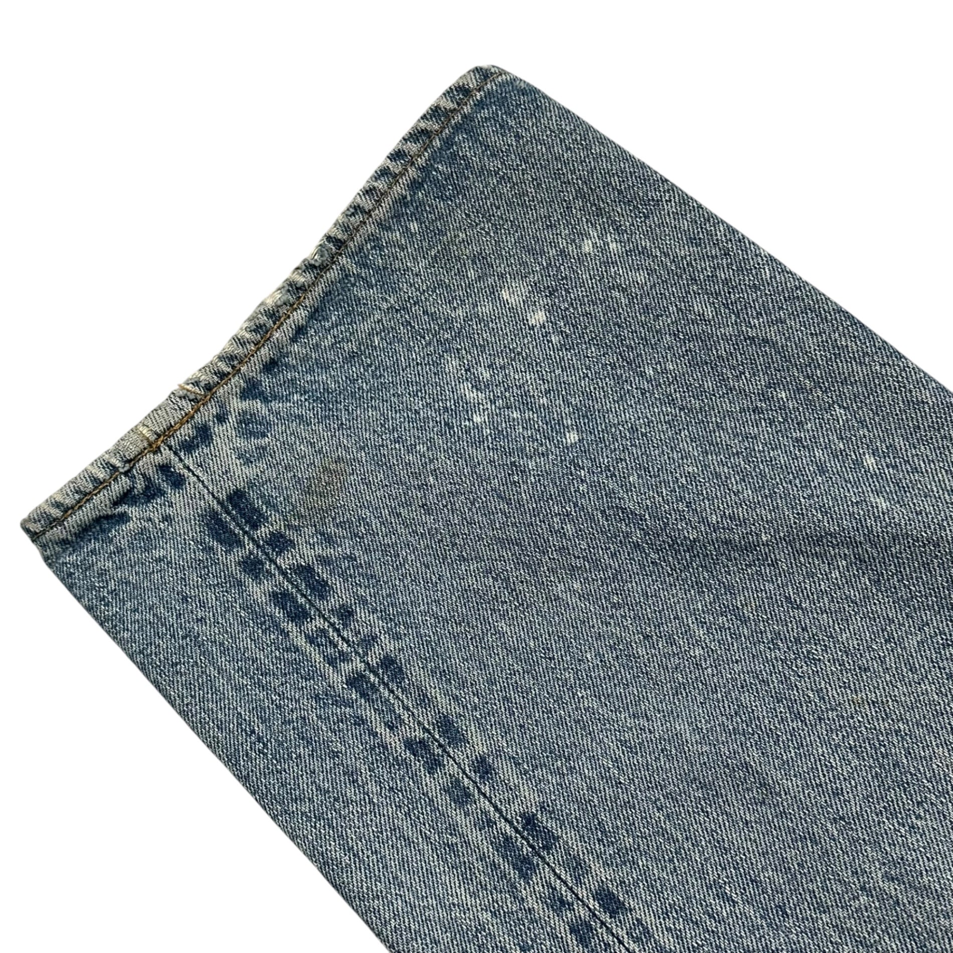 Levi's(リーバイス) 1973~1976's 501 Early 66 Model Vintage Denim Pants 66前期 ヴィンテージ デニム パンツ 実寸約W32 ライトインディゴ 70's 70年代 赤耳 ボタン裏6 66シングル