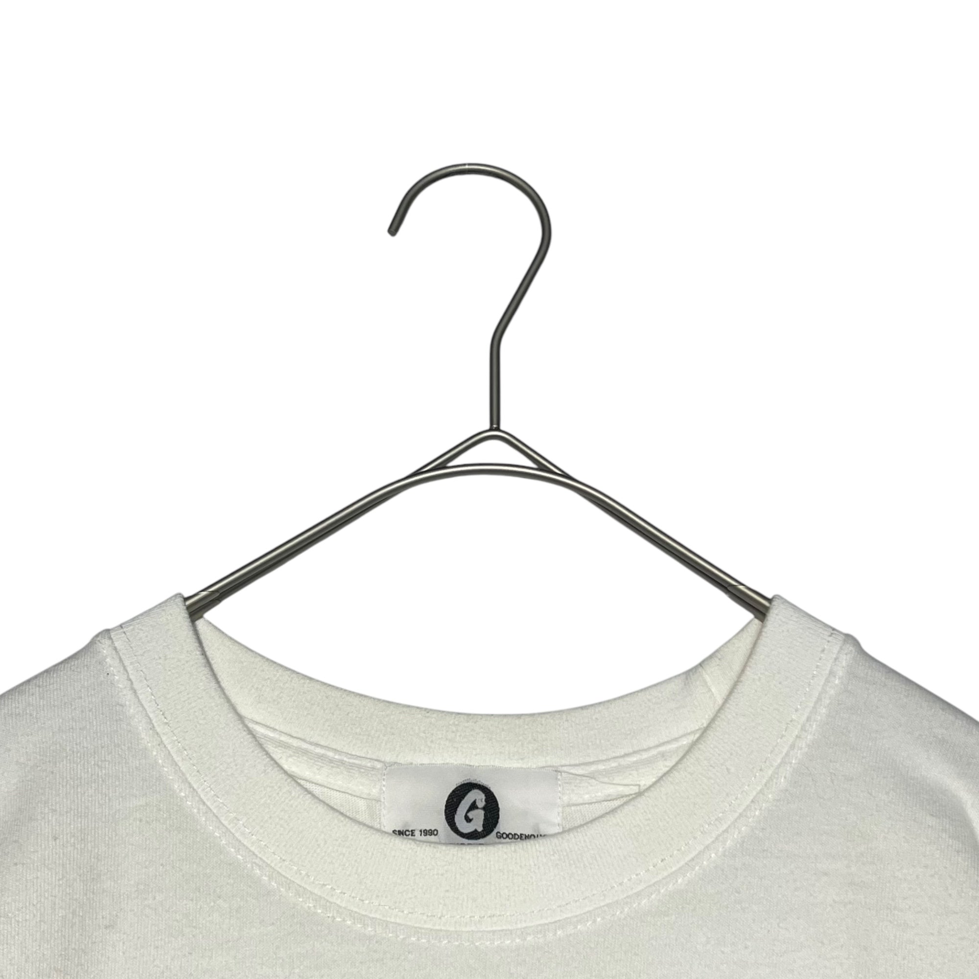 GOODENOUGH(グッドイナフ) GOOD SHOW! Mickey Mouse print T-shirt GOOD SHOW! ミッキーマウス プリント Tシャツ 復刻 M ホワイト×ブラック