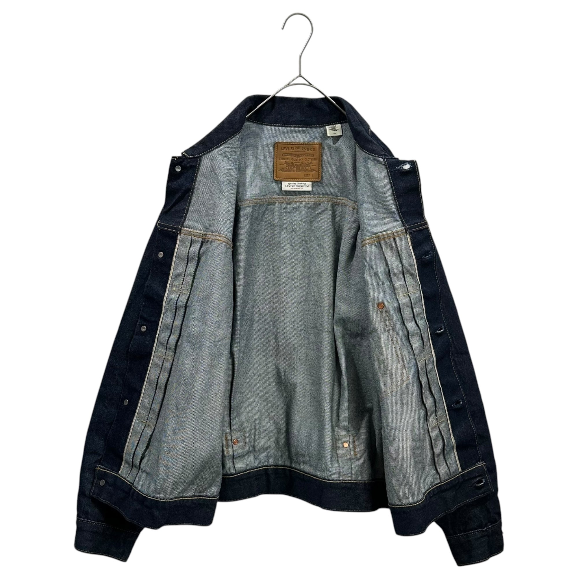Levis PReMIUM × JOURNAL STANDARD(リーバイスプレミアム × ジャーナルスタンダード) TYPE1 TRUCKER DENIM JACKET タイプ1 トラッカー デニム ジャケット ファースト PC9-008C9-0000 L インディゴ