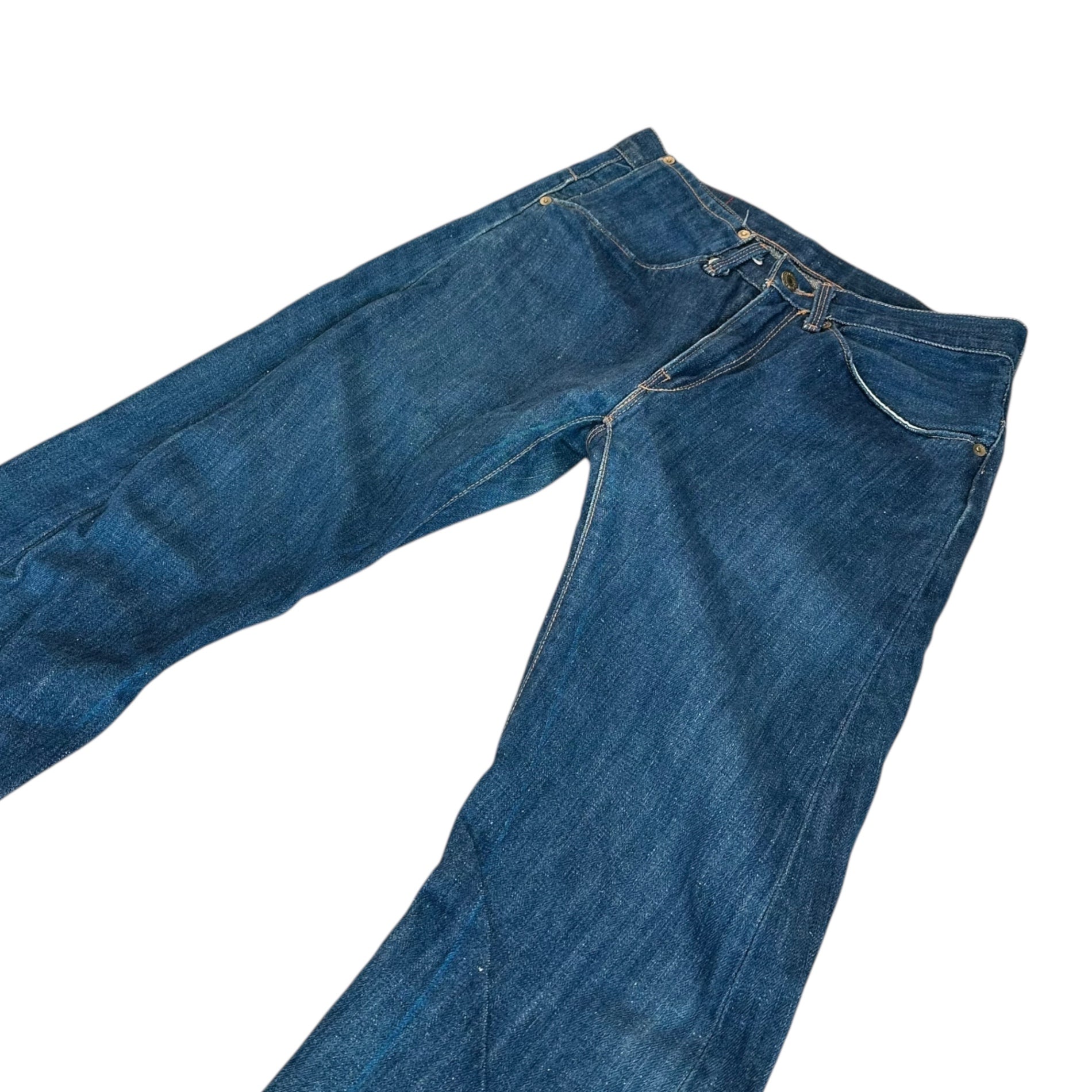 Levi's RED(リーバイスレッド) 00's 1st Standard Draping Denim Pants 復刻 立体裁断 デニム パンツ 2007 11 27 39720 30/32 インディゴ