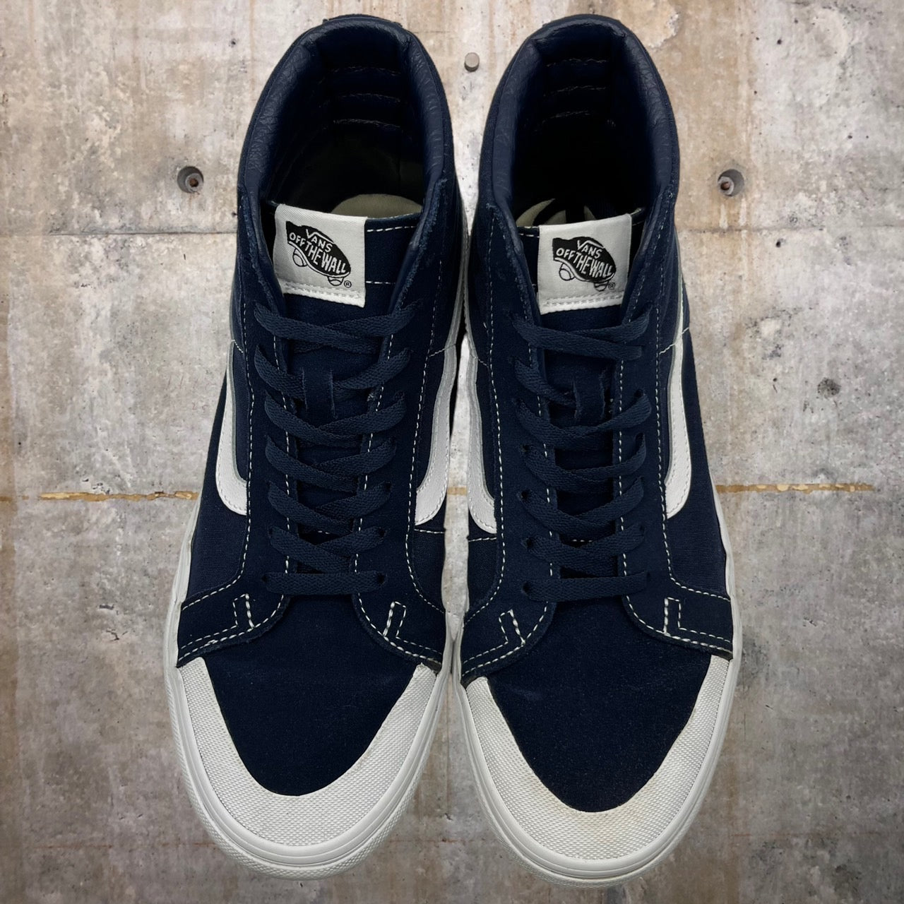 Ron Herman×VANS(ロンハーマン×ヴァンズ) SK8-HI Reissue/ハイカットスニーカー 721454 28cm ネイビー USA規格 バンズ