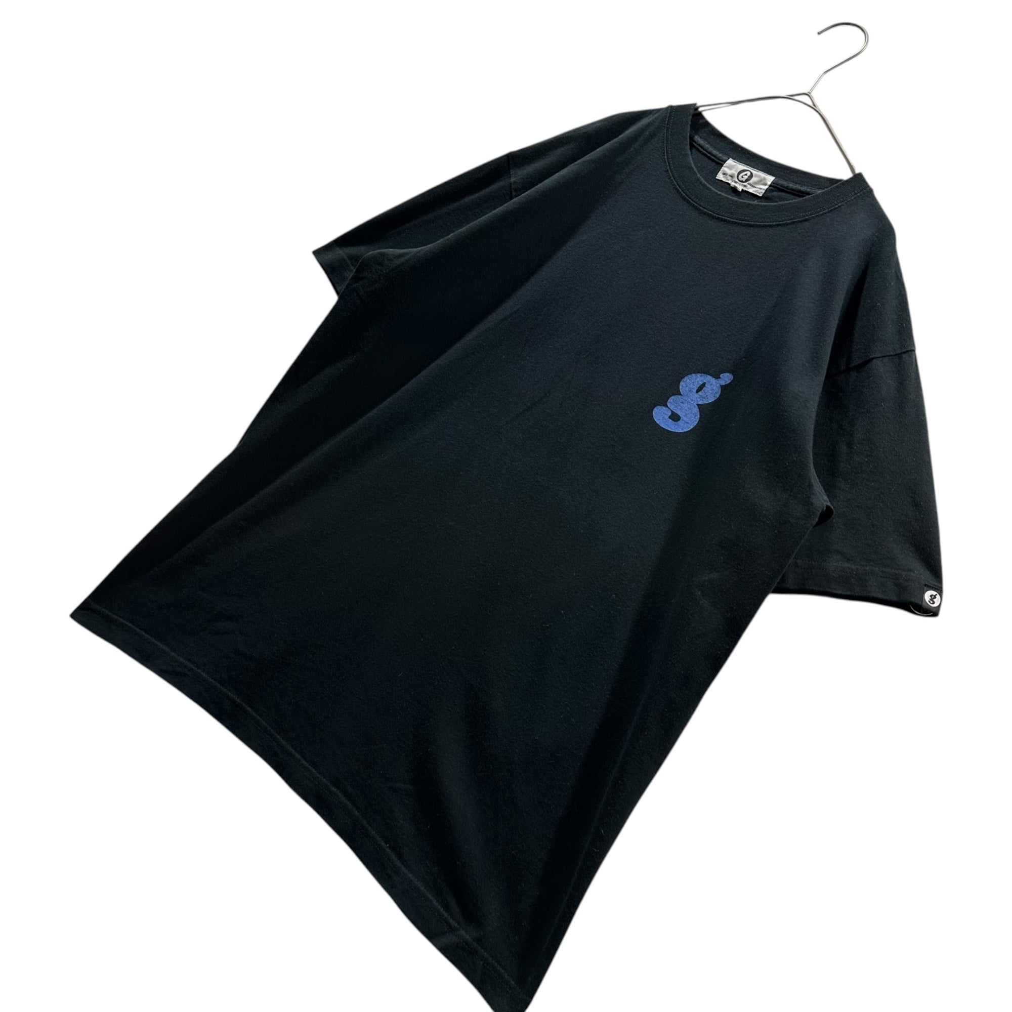 GOODENOUGH(グッドイナフ) 2015's Floral Glam G Logo S/S T-Shirt フローラル グラムG ロゴ 半袖 Tシャツ L ブラック×ホワイト