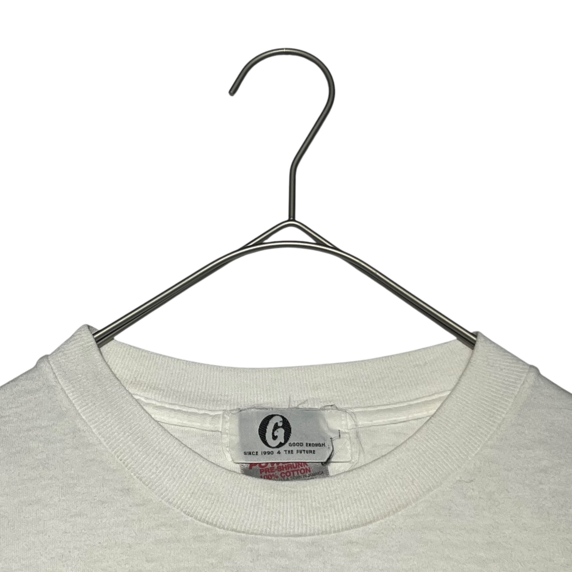 GOODENOUGH(グッドイナフ) 90's Initial Star Print T-Shirt 初期 スター プリント Tシャツ 90年代 S ホワイト