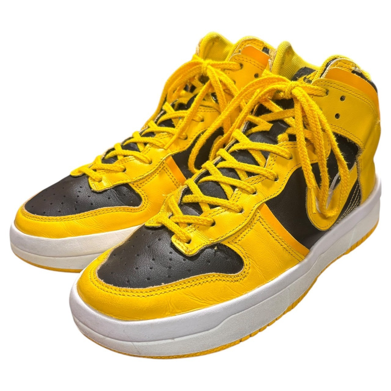 NIKE(ナイキ) WMNS DUNK HIGH UP ウィメンズ ダンク ハイアップ DH3718-001 26cm ブラック/ユニバーシティゴールド/ホワイト/バーシティメイズ