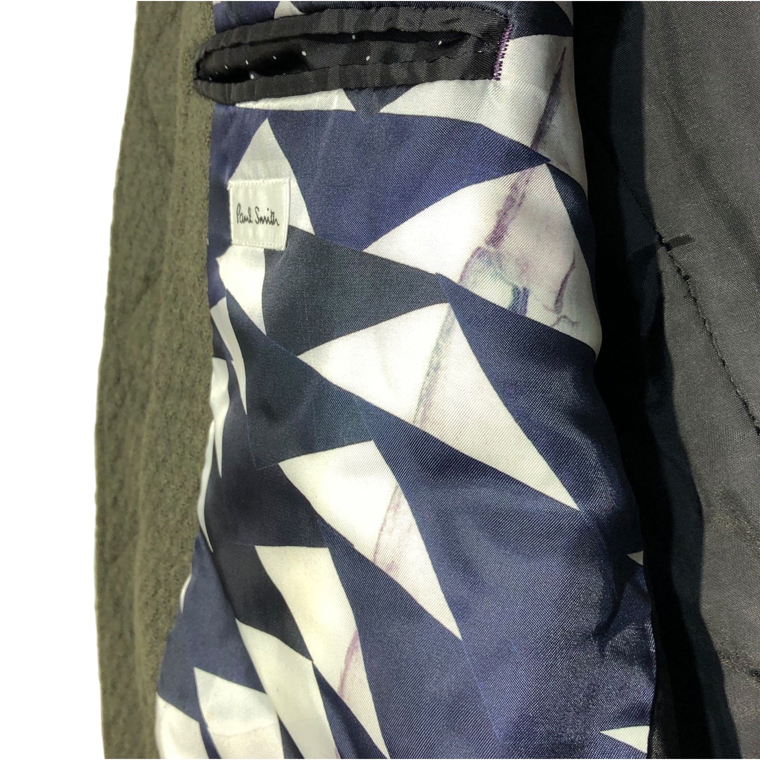 PAUL SMITH(ポールスミス) 15AW MA-1 with liner フライト ジャケット ブルゾン ライナー付 715M L カーキ 参考定価66,000円(税込)