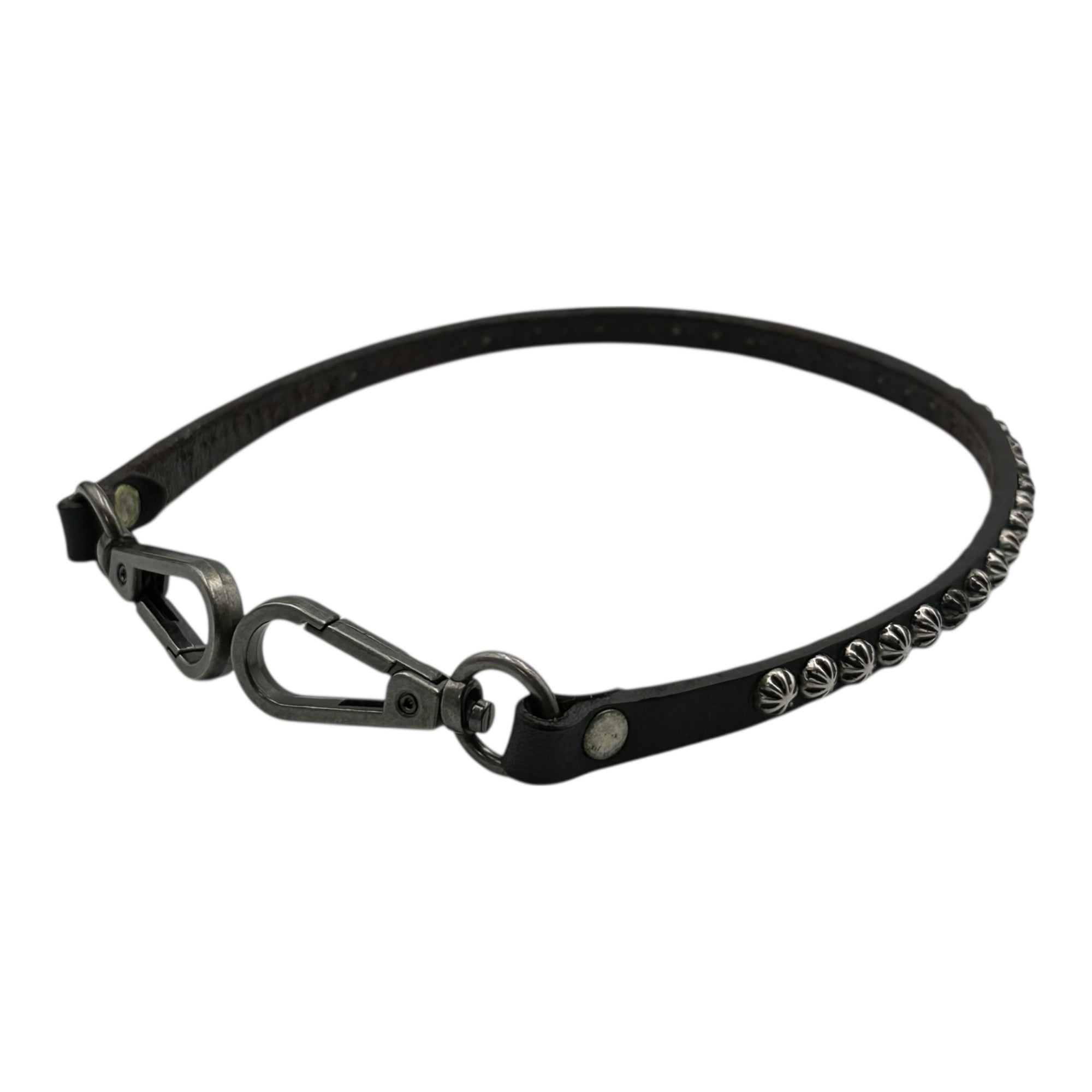 HTC(エイチティーシー) All Umbrella Stud Wallet Cord オール アンブレラ スタッズ ウォレット コード ブラック×シルバー