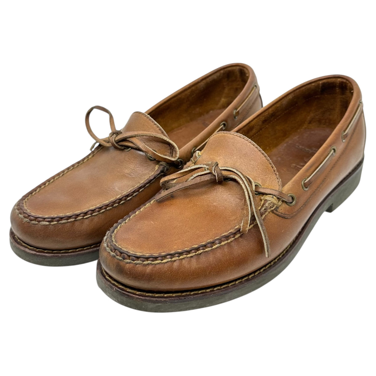 POLO RALPH LAUREN(ポロラルフローレン) Leather Deck Shoes レザー 