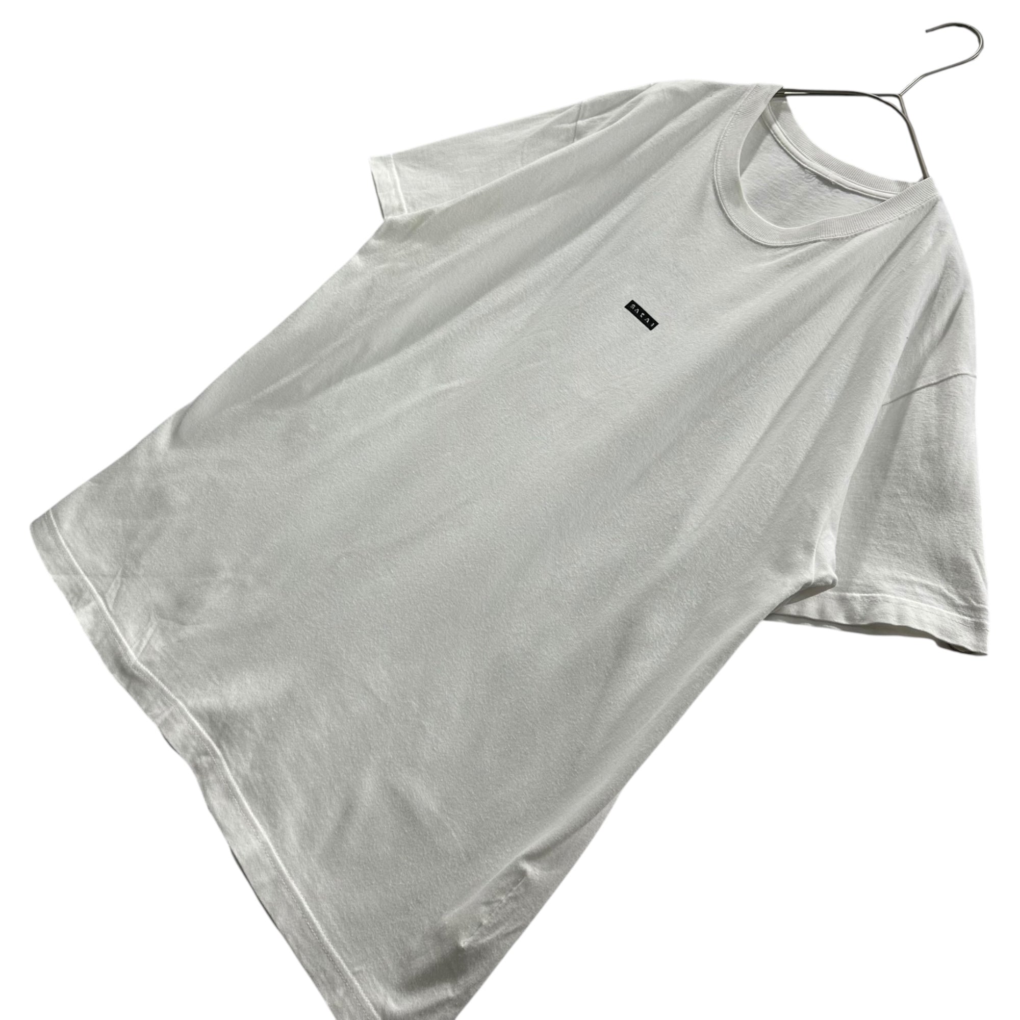 sacai×FRAGMENT DESIGN(サカイ×フラグメントデザイン) 17SS Sacai Fragment Design S/S T-Shirt 半袖 Tシャツ 17-01691M 3 ホワイト