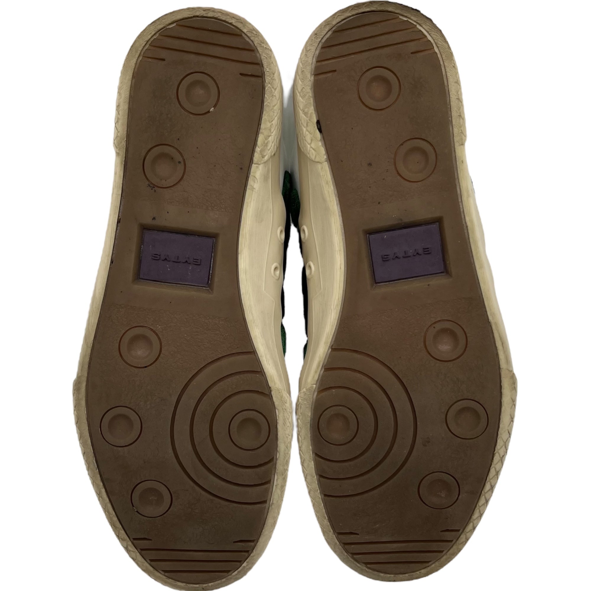 EYTYS(エイティーズ) Santos サントス 1513908 41(26.9cm) ホワイト×グリーン LOW-TOP sneakers ロゴ ローカット スニーカー 箱付