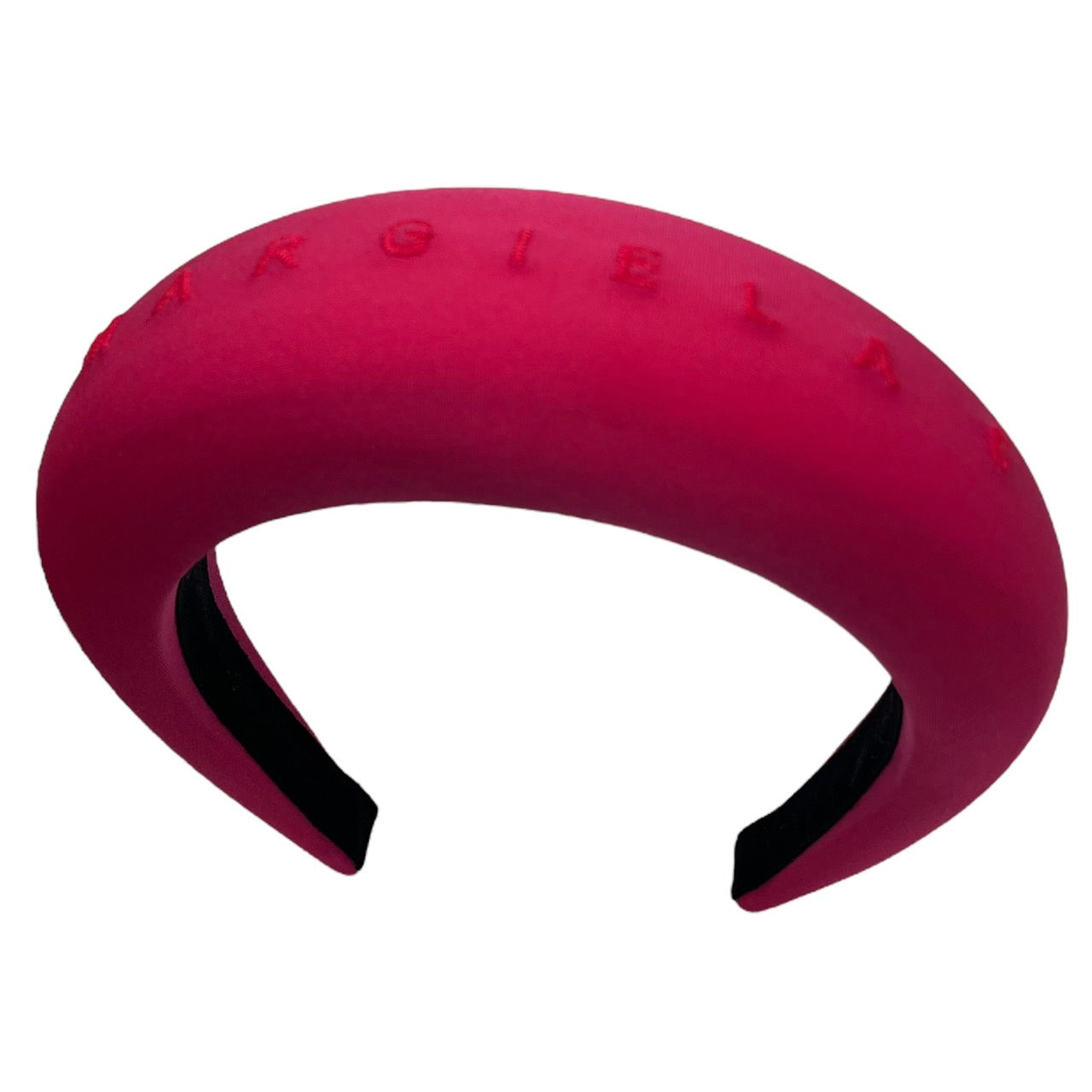 MM6(エムエムシックス) ロゴカチューシャヘアバンド SM6VT0005S12954 FREE ピンク 袋付