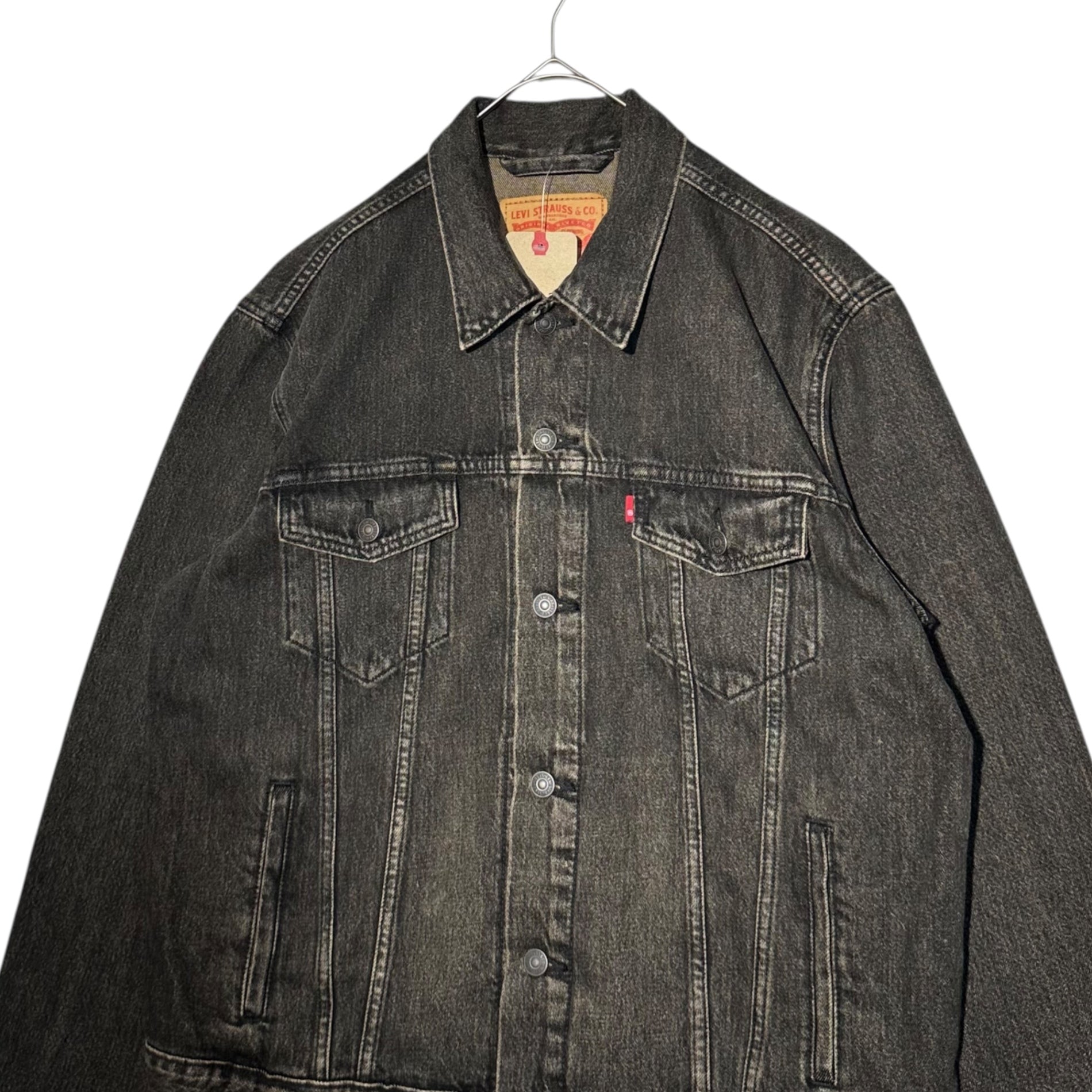 Levi's(リーバイス) TYPE 3 Tracker Jacket ブラック デニム トラッカー ジャケット 72334-0584 L ブラック 3rd