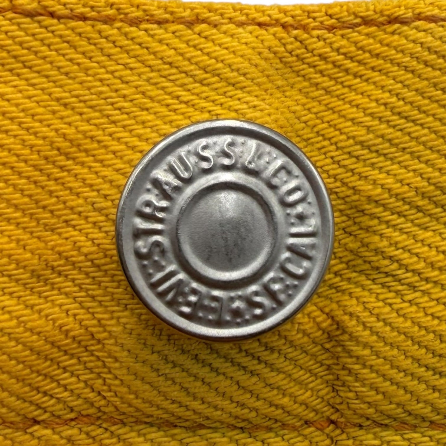 Levi's(リーバイス) 90's Post-dyed Yellow Color Denim Pants 後染め イエロー カラー デニムパンツ W36 イエロー