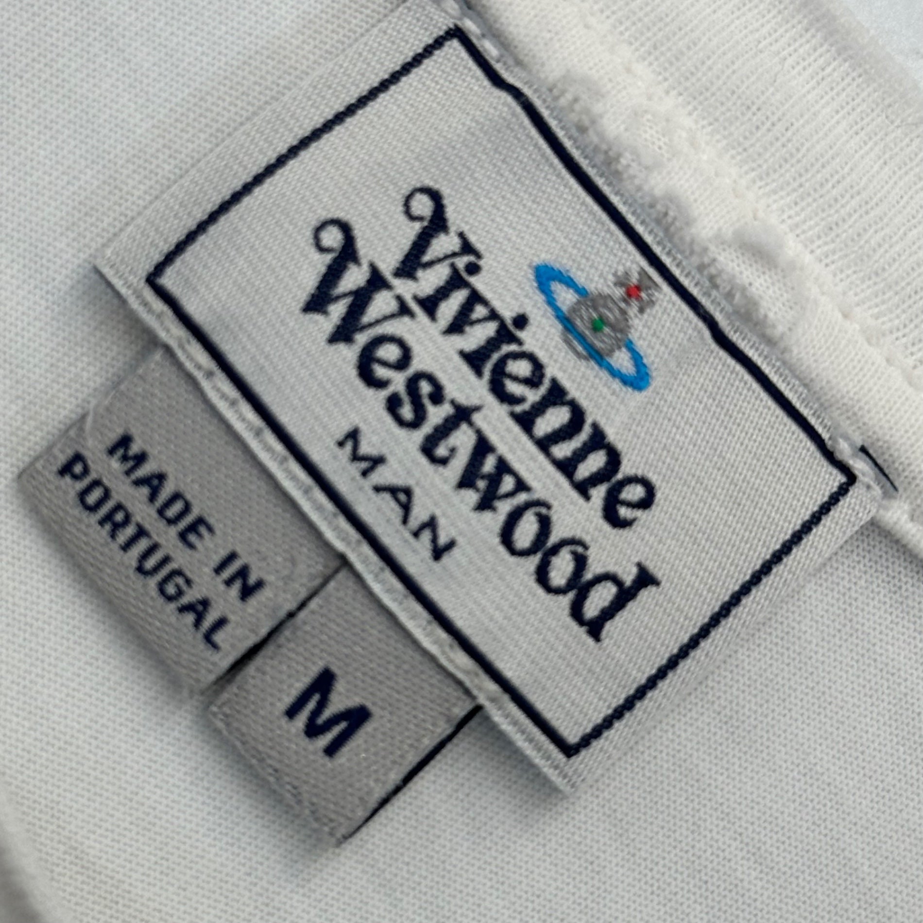 Vivienne Westwood MAN(ヴィヴィアンウエストウッドマン) Transfer-Printed T-Shirts 転写 プリント Tシャツ VI-V9*-78672 M ホワイト