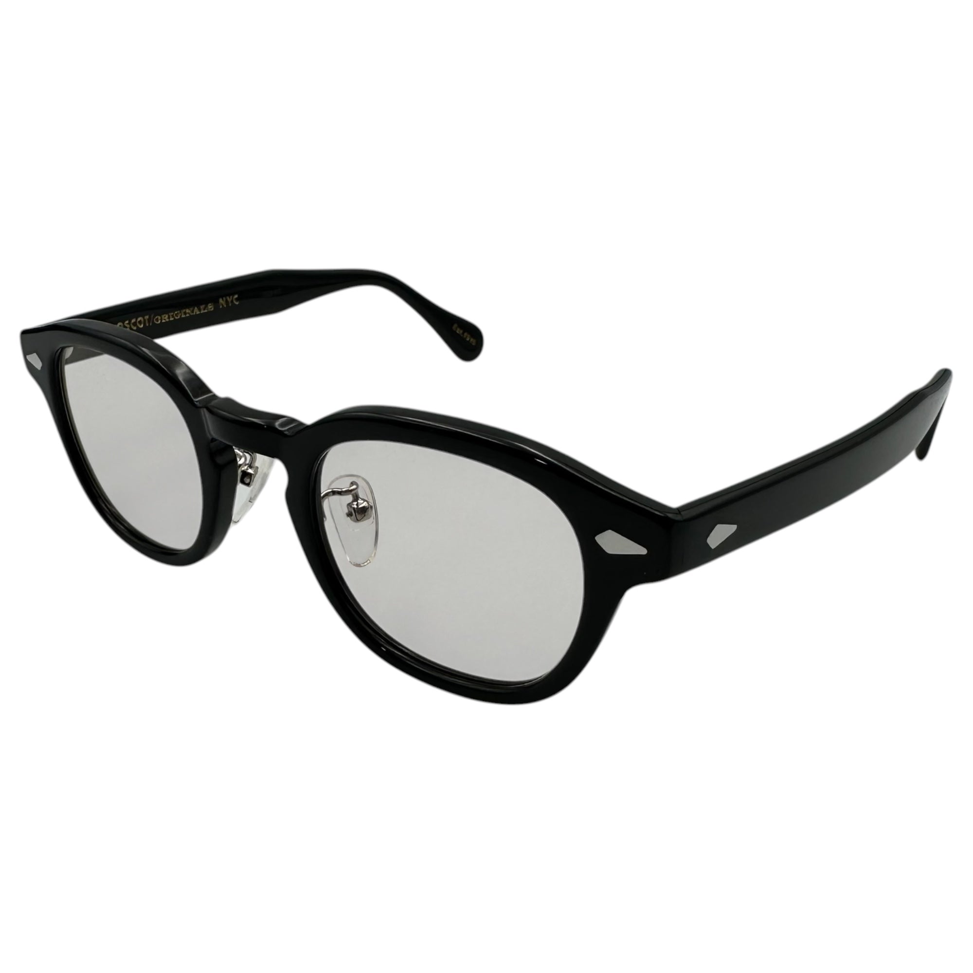 MOSCOT(モスコット) LEMTOSH レムトッシュ サングラス 46□24-145 ブラック メガネ 眼鏡