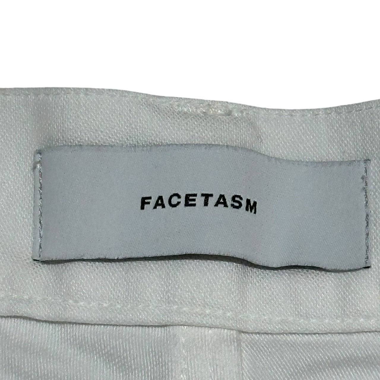 FACETASM(ファセッタズム) 21SS Big Pocket Cropped Cargo Pants ビッグポケット クロップド カーゴ パンツ KG0-PT-M15 3(S) ホワイト