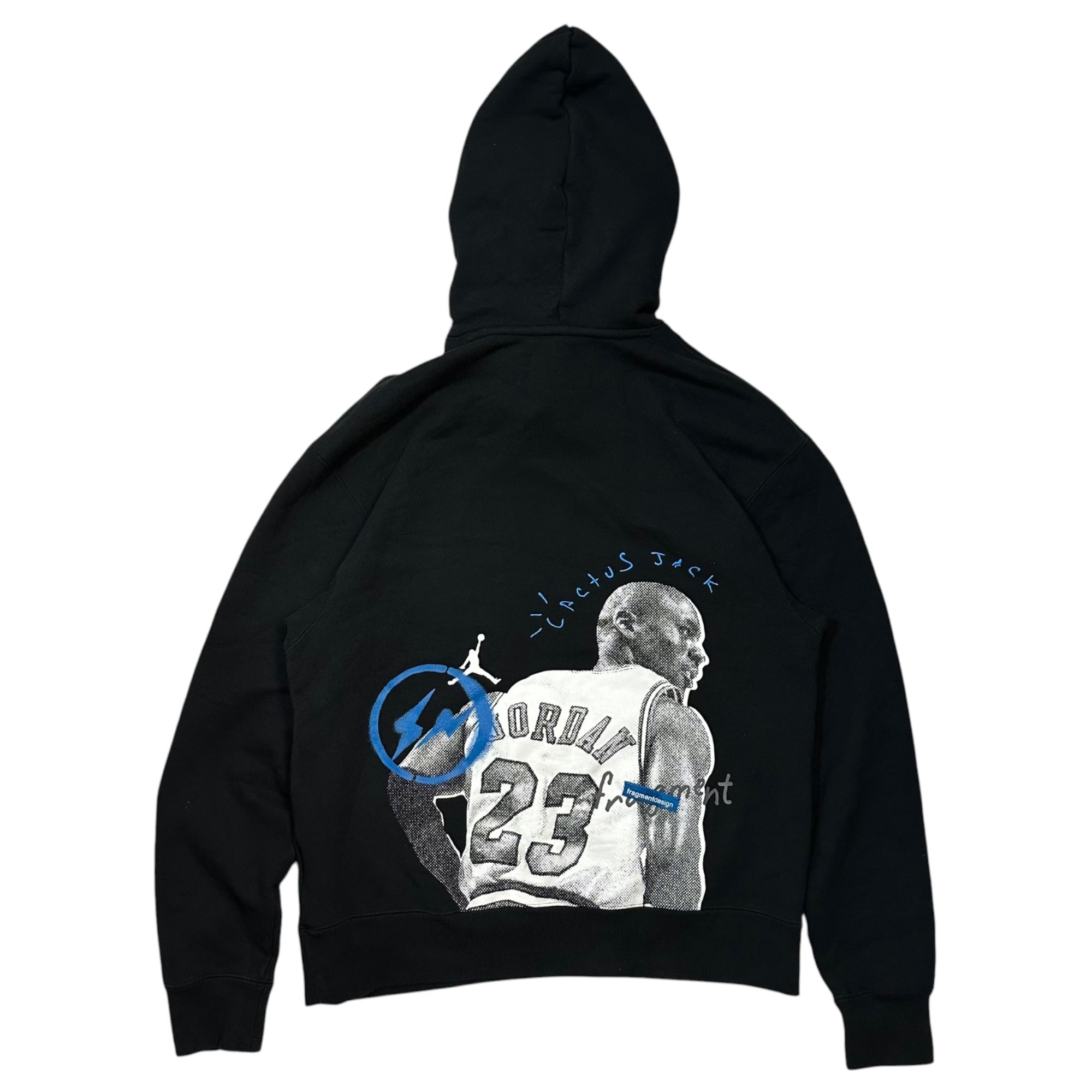NIKE×Fragment Design×Travis Scott(ナイキ×フラグメントデザイン×トラヴィススコット) Apparel Collection Hoodie "Black" プルオーバー フーディ DJ0615-010 M ブラック JORDAN パーカー