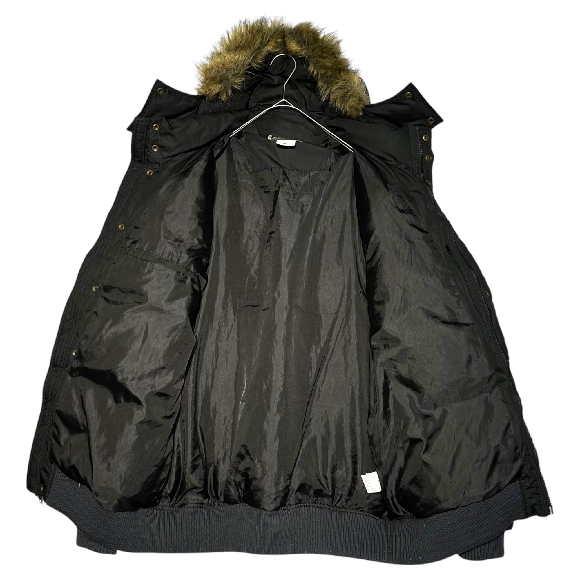 Columbia(コロンビア) Fur Embellished Western York Down Jacket ファー装飾 ウエスタンヨーク ダウン ジャケット F6 PM5151 L ブラック