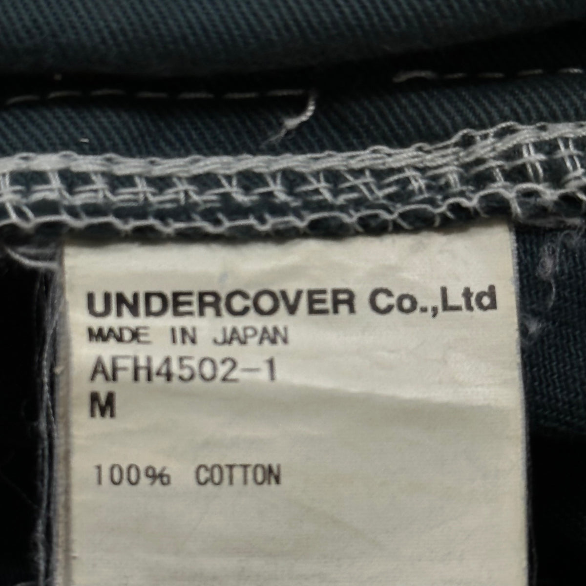 assemble a.k.a AFFA(アッセンブルエーケーエーエーエフエフエー) Distressed Belted Bondage Pants ダメージ加工 ベルテッド ボンテージ パンツ AFH4502-1 M ネイビー