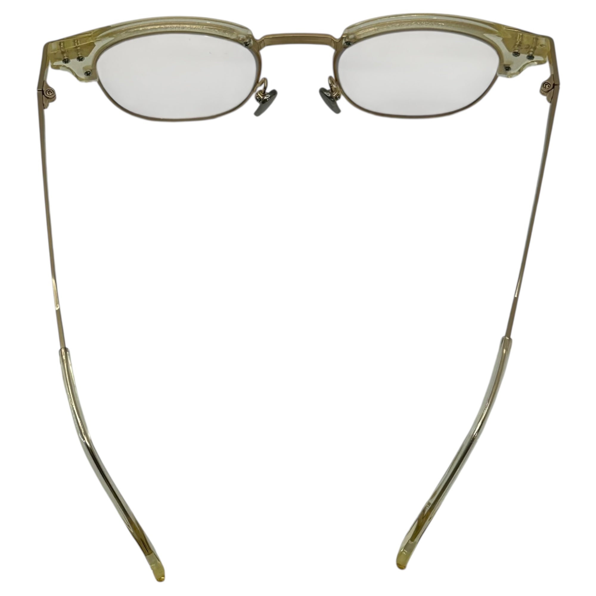 kearny(カーニー) tommy Yellow Gold Color Frame Eyeglasses トミー イエローゴールド カラー 眼鏡 メガネ サングラス 48□21-145 イエローゴールド×クリアレンズ