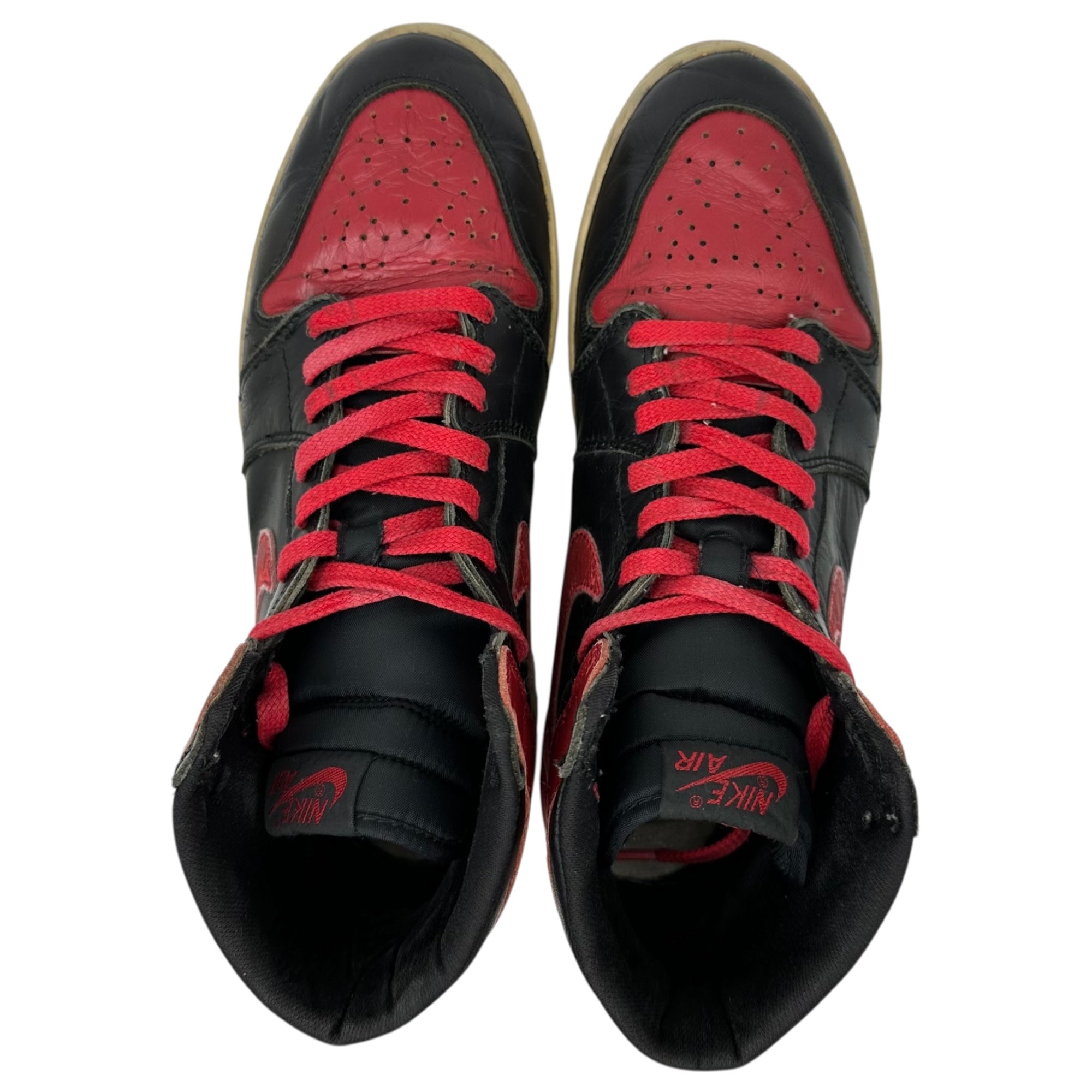 NIKE(ナイキ) 1994 AIR JORDAN 1 BRED エアジョーダン 1 ブレッド 130207-061 US10(28cm程度) ブラック×レッド 94年復刻 スニーカー