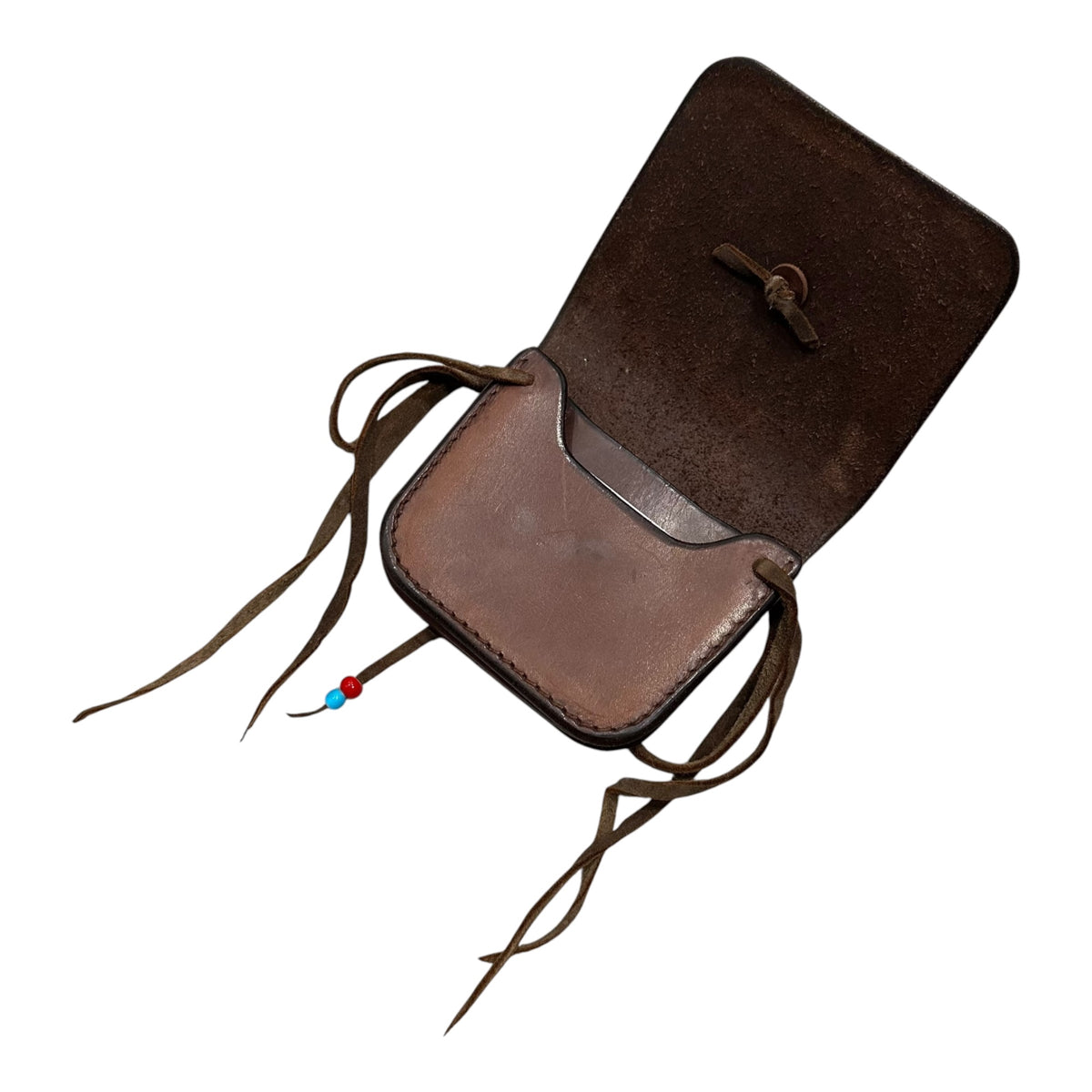 goro's(ゴローズ) Saddle Leather Concho Belt Pouch サドル レザー コンチョ ベルト ポーチ ブラウン