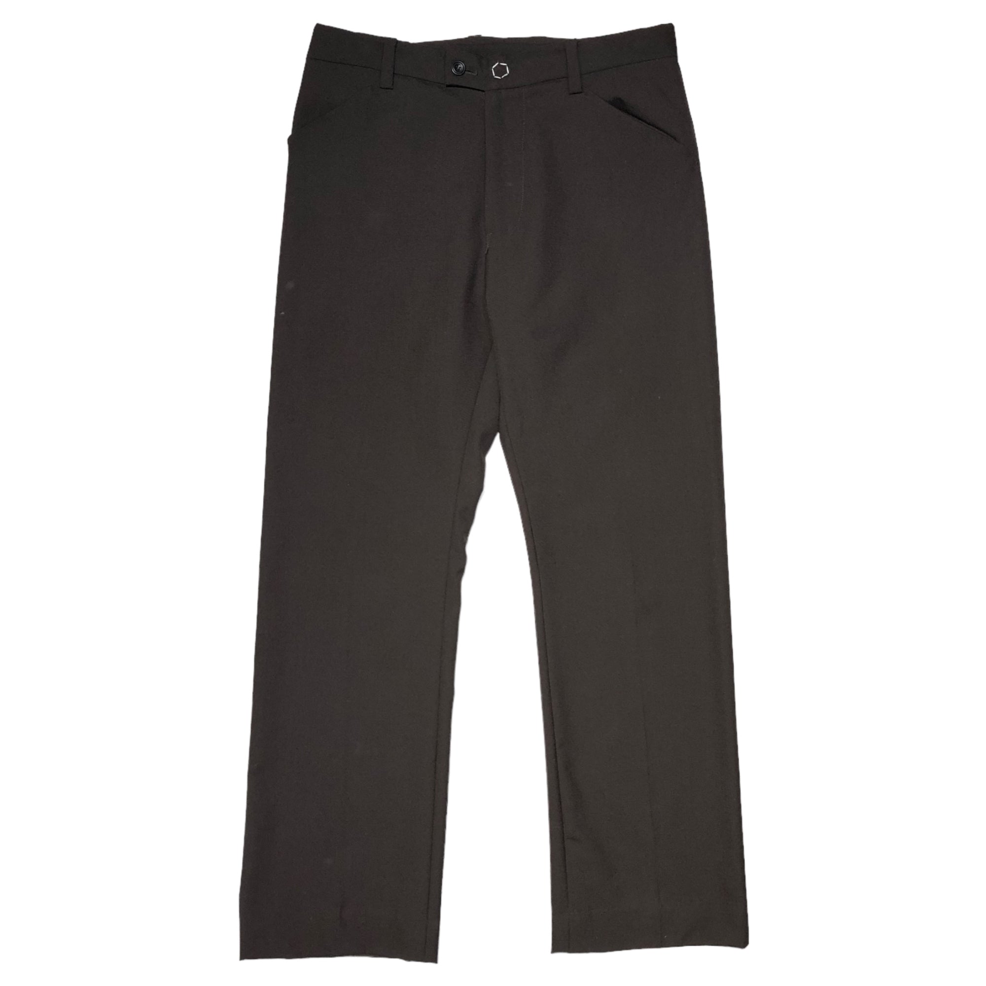 SUNSEA(サンシー) 22SS N.M OXFORD w/耳 TEKETEKE PANTS ナイスマテリアル オックスフォード テケテケパンツ 22S41 2(M) ブラウン