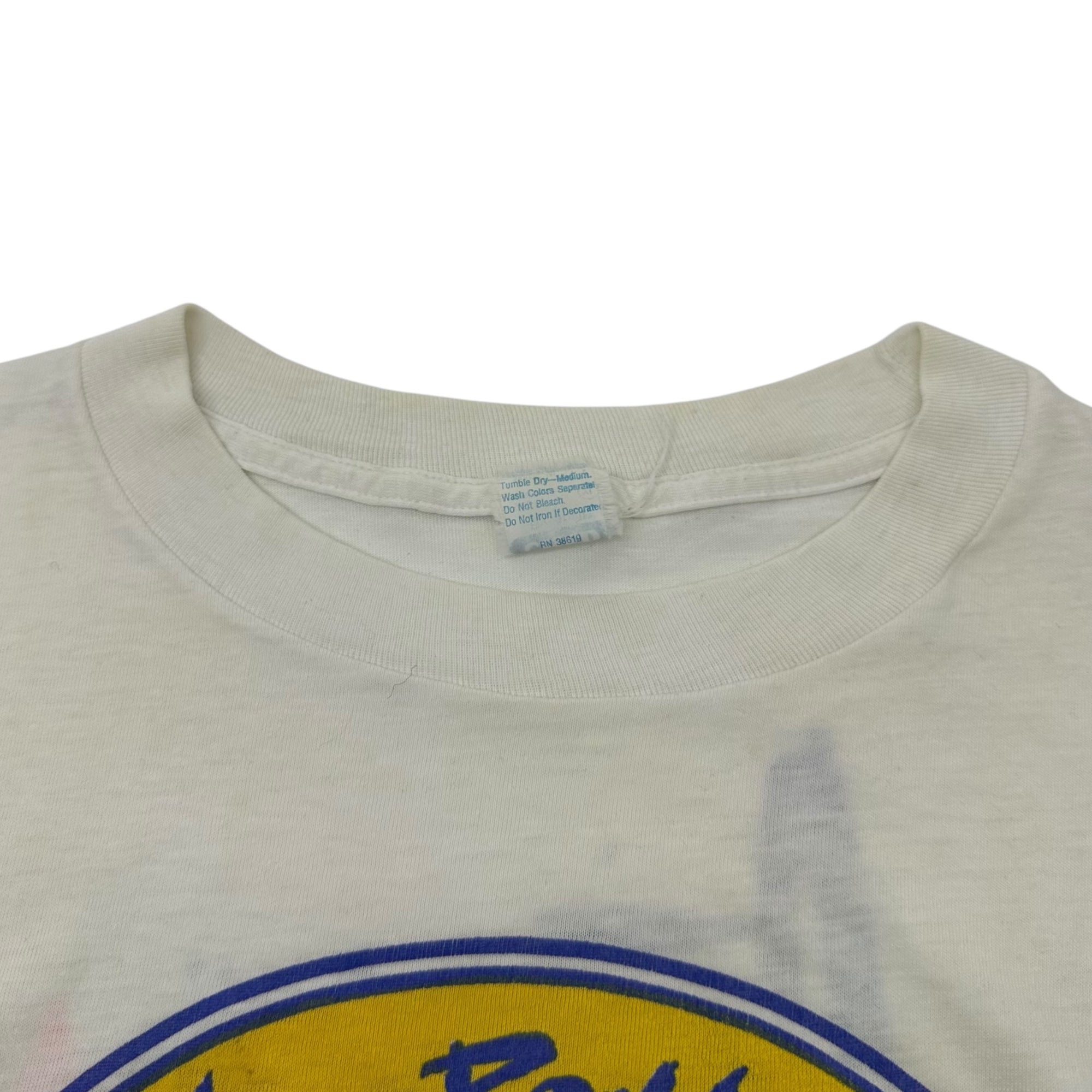 VINTAGE(ヴィンテージ) © 1985 ”David Lee Roth” Crazy From The Heat Tee デイヴィッドリーロス クレイジーフロムザヒート Tシャツ XL ホワイト 80's 80年代 バンド