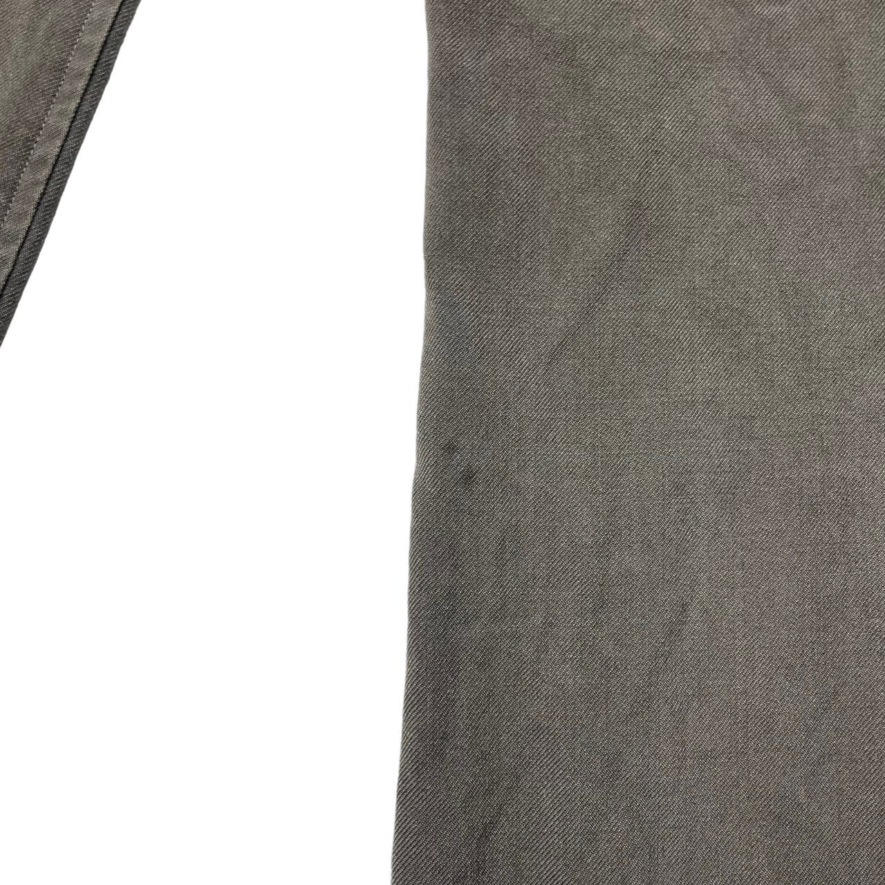 ISSEY MIYAKE(イッセイミヤケ) 00s Side-button straight wool trousers サイドボタン ストレート ウールパンツ IM33FF550 SIZE 1(S) グレー 薄シミ、裾上げ有