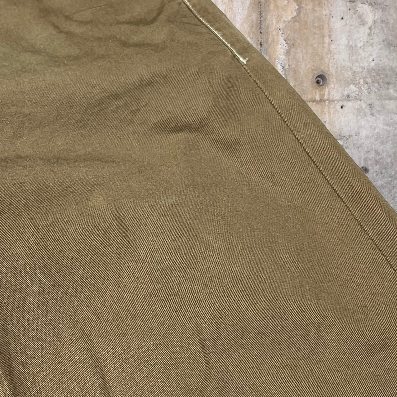 COMME des GARCONS HOMME(コムデギャルソンオム) 00SSホワイトステッチコットンパンツ HP-020425 S ブラウン×ホワイト AD2000 田中オム