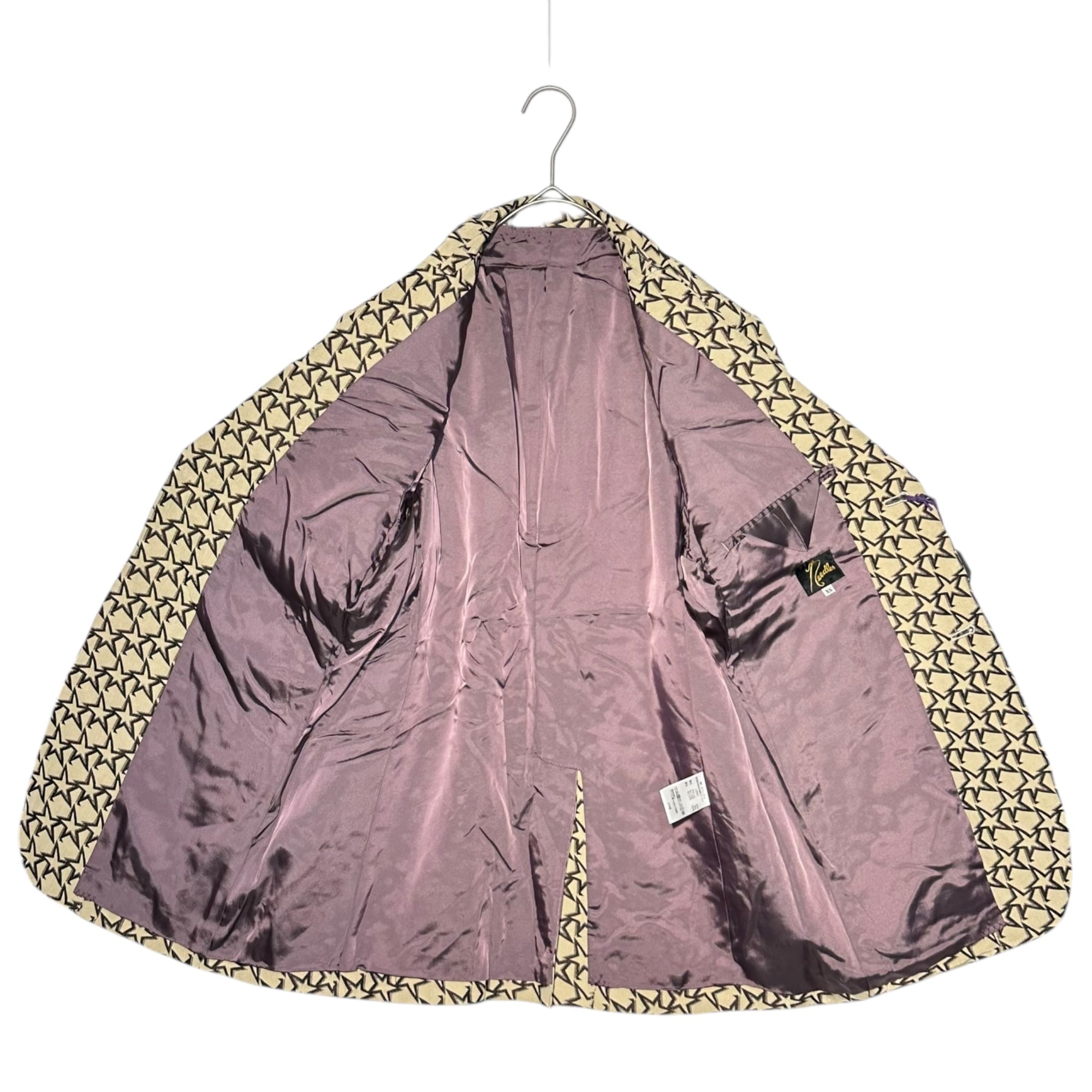 NEEDLES(ニードルズ) 22AW STAR TAILORED JACKET スター テーラード ジャケット LQ082 XS ベージュ 星
