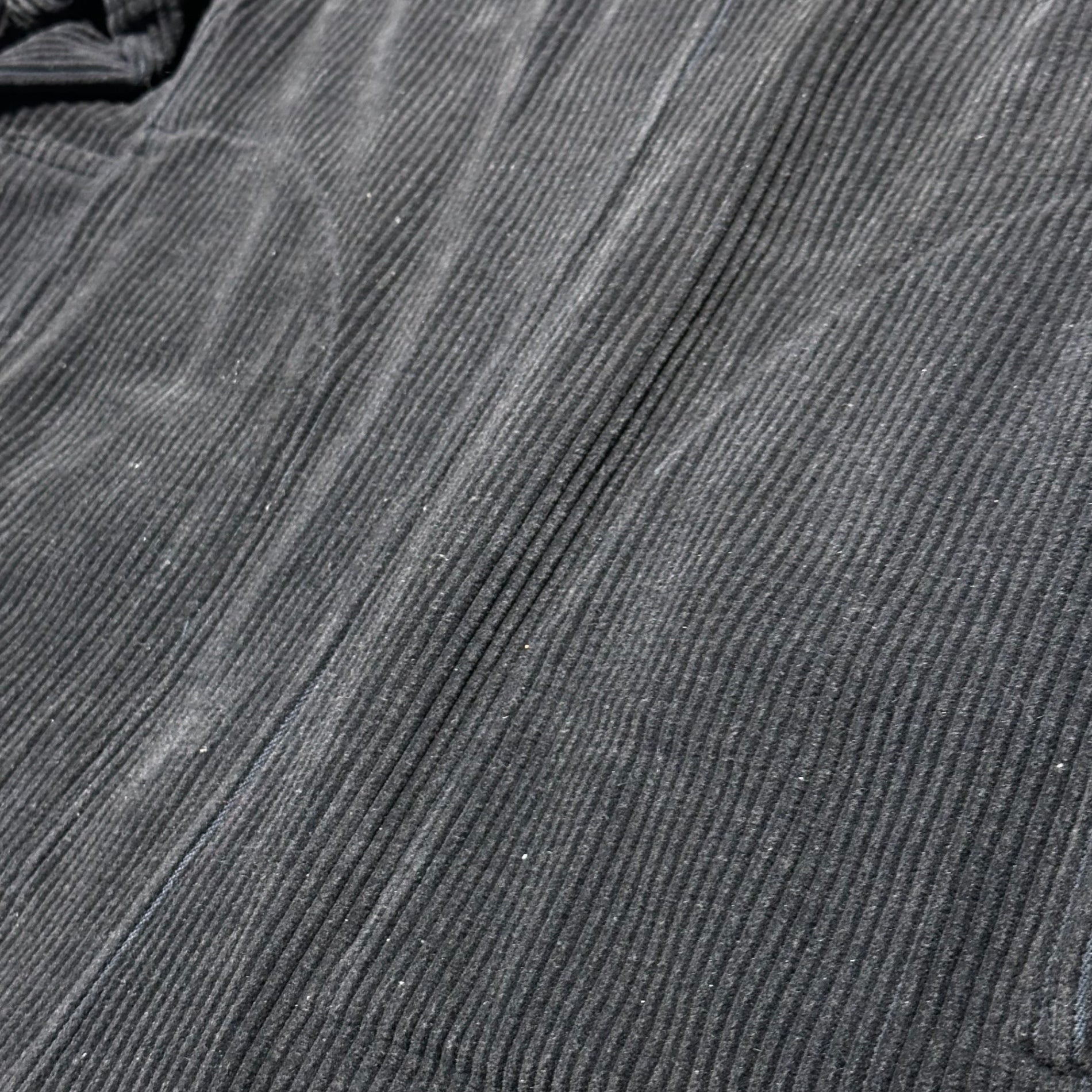 Y's(ワイズ) 70~80's Wide-Rib Corduroy Hunting Jacket 70~80年代 太畝 コーデュロイ ハンティング ジャケット FREE(メンズM程度) ブラック レディースライン 男性着用可 ミリタリー