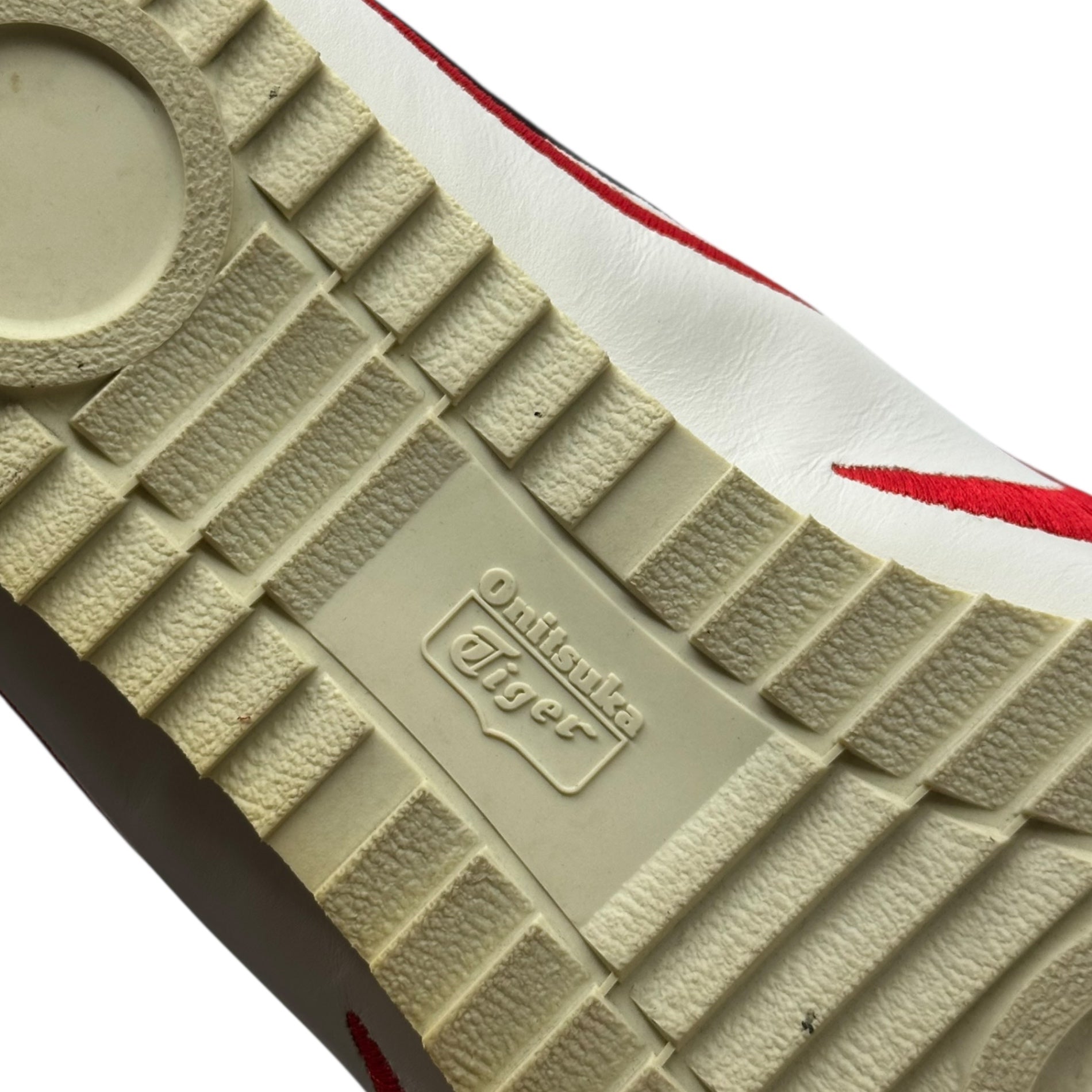 Onitsuka Tiger(オニツカタイガー) MEXICO 66 DELUXE メキシコ 66 デラックス F040518 29cm ホワイト×レッド ローカット スニーカー