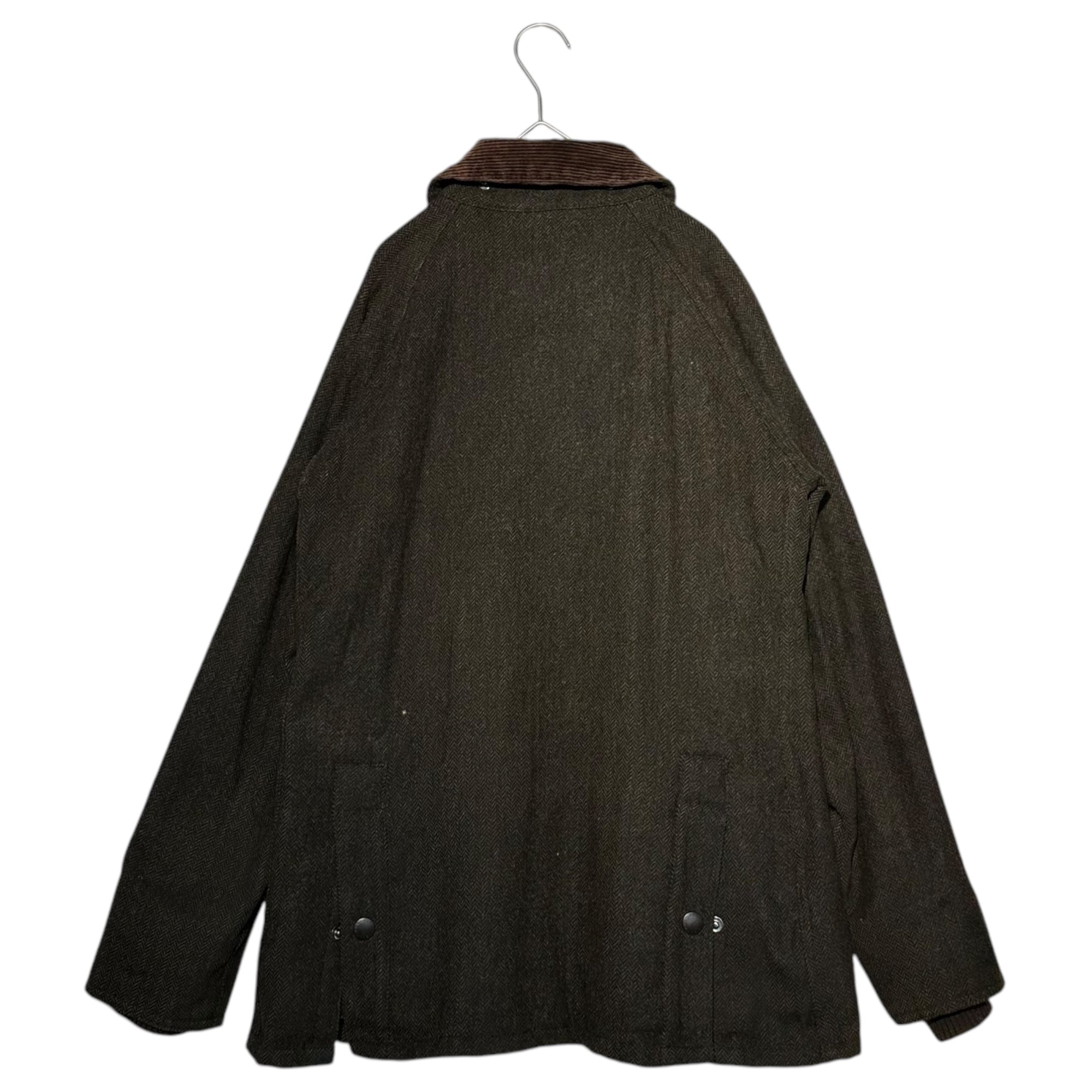 Barbour(バブアー) BEDALE SL ビデイル ワックス ツイード ジャケット 1402203 36(S程度) ブラウン オイルド