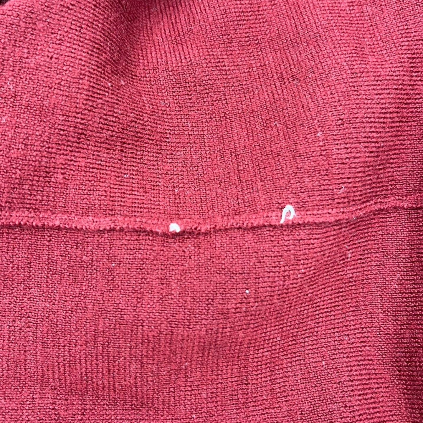 DOLCE&GABBANA(ドルチェ&ガッバーナドルガバ) henley neck knit ヘンリー ネック ニット 46(M程度) バーガンディー