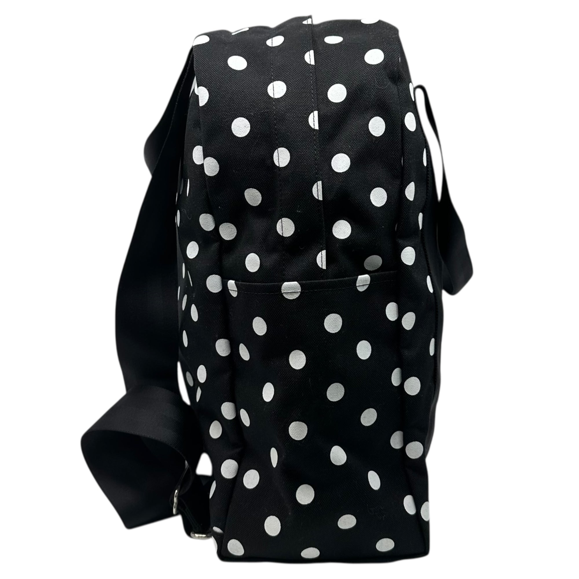 BLACK COMME des GARCONS(ブラックコムデギャルソン) 2-Way Dot Pattern Daypack 2WAY ドット柄 デイパック 1K-K202 ブラック×ホワイト リュック