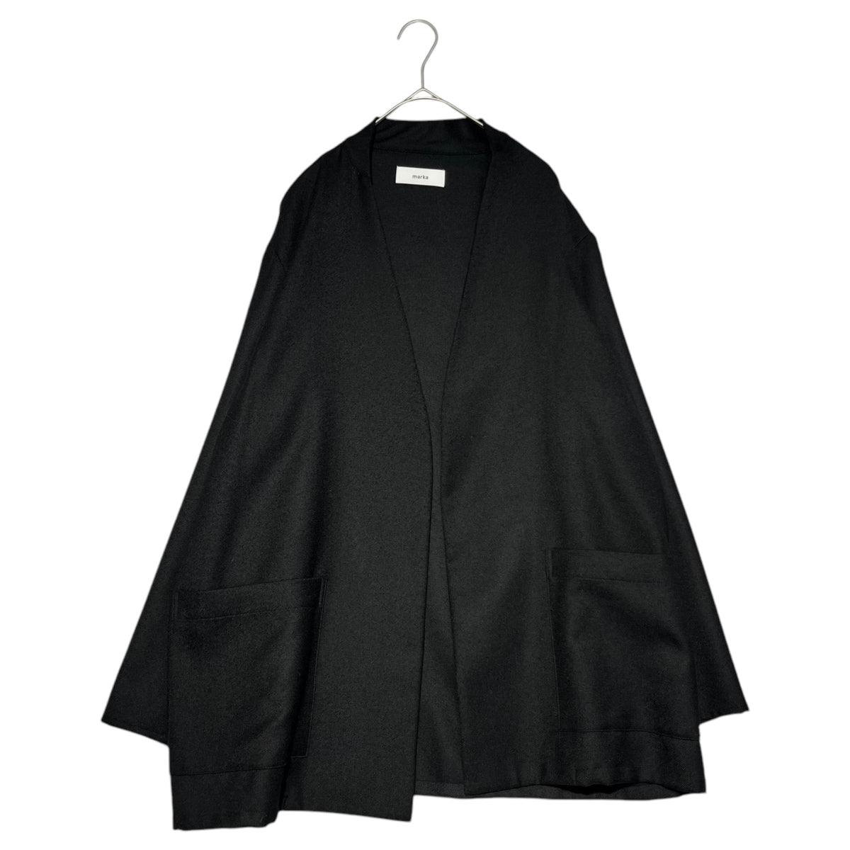 marka(マーカ) LAPELLESS SHIRT JACKET ラペルレス シャツ ジャケット 