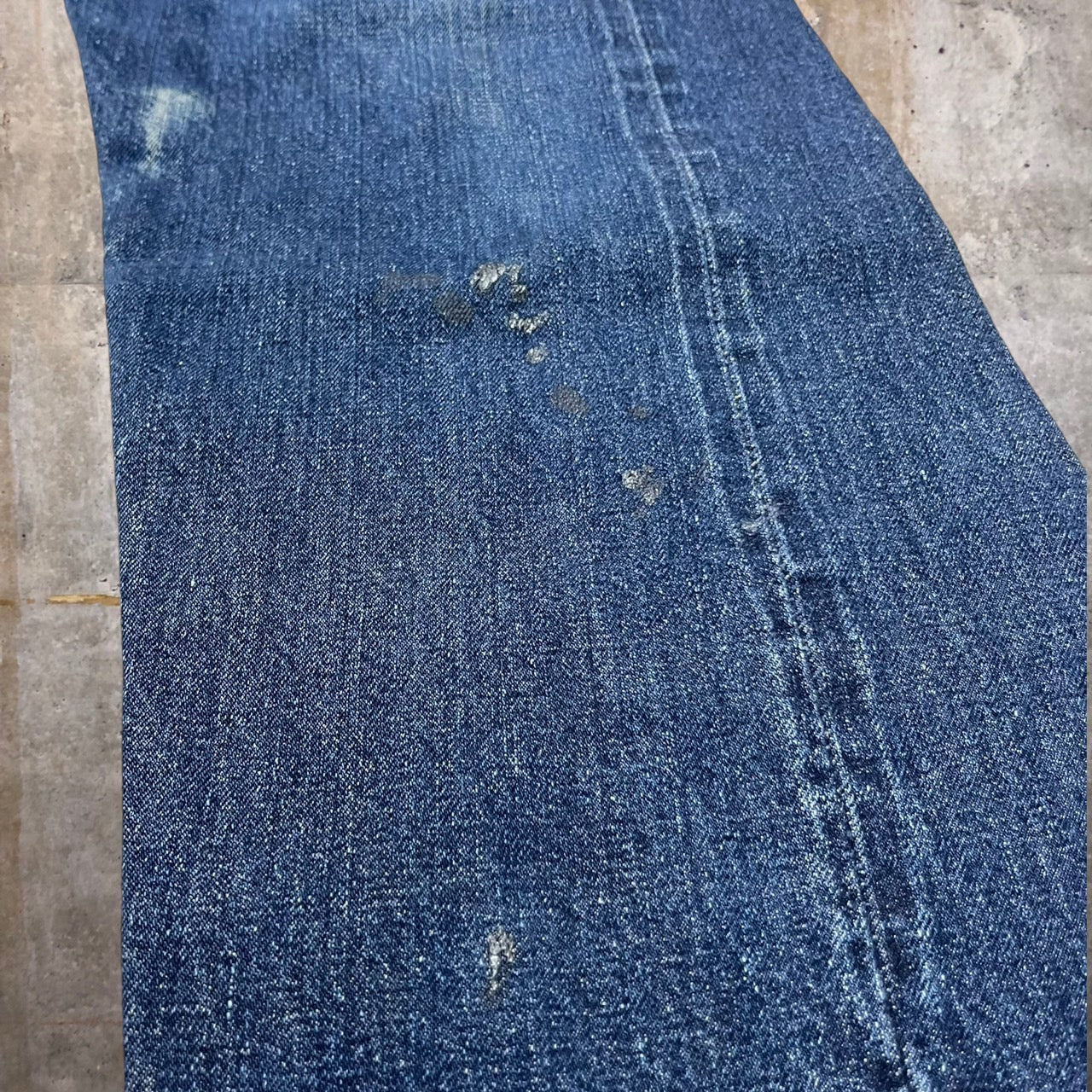 Levi's(リーバイス) 70's 66前期501vintage denim pants/ヴィンテージデニムパンツ/ストレート 表記無し(W37程度) インディゴ/濃紺 1975年1月製造 70年代 70s スモールe 赤耳