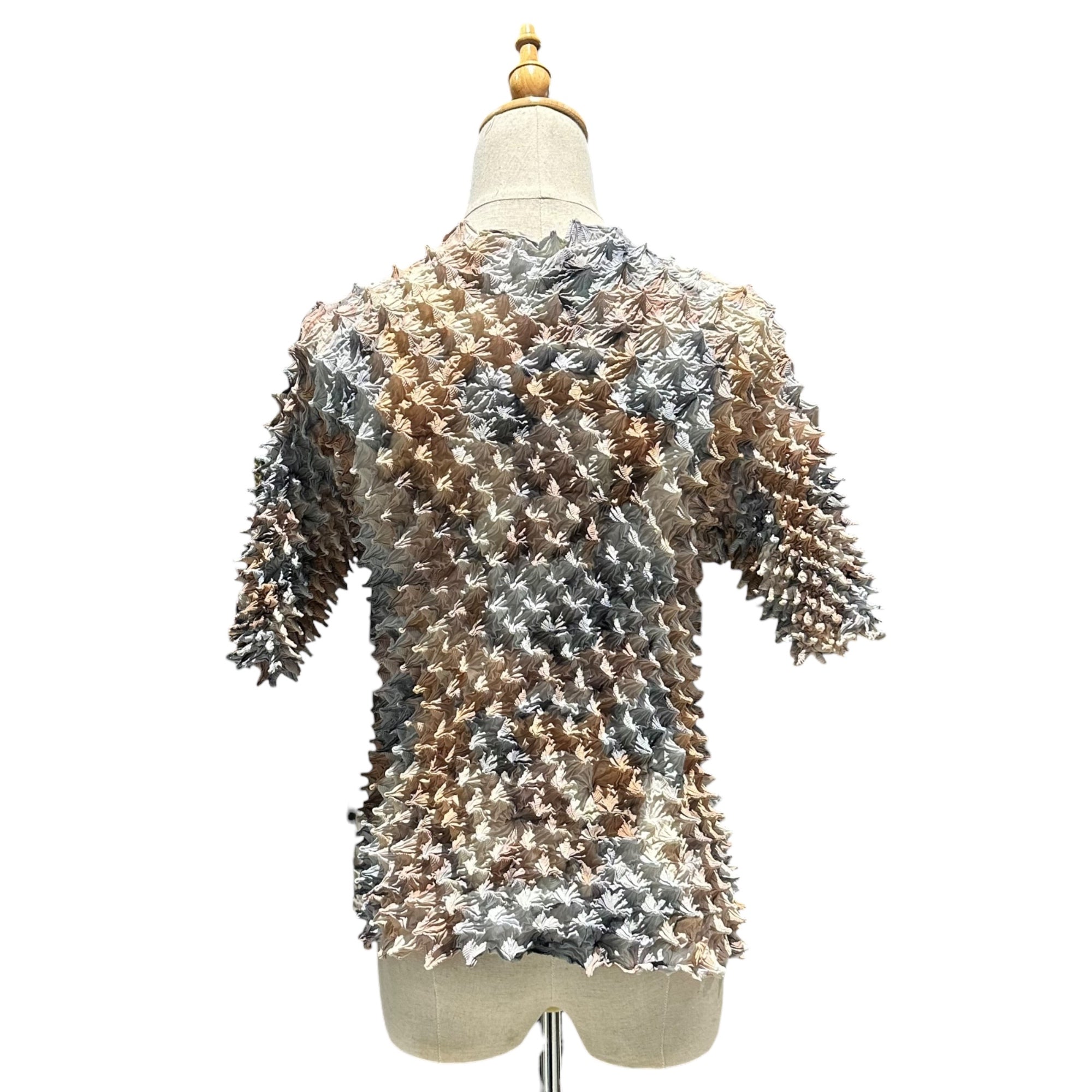 MASU(エムエーエスユー) 24SS SPIKY T-SHIRT(FLOCKY DOLL) スパイキー Tシャツ MASS-CS1224 48(M) ブルー×ピンク 参考定価29,700円(税込)