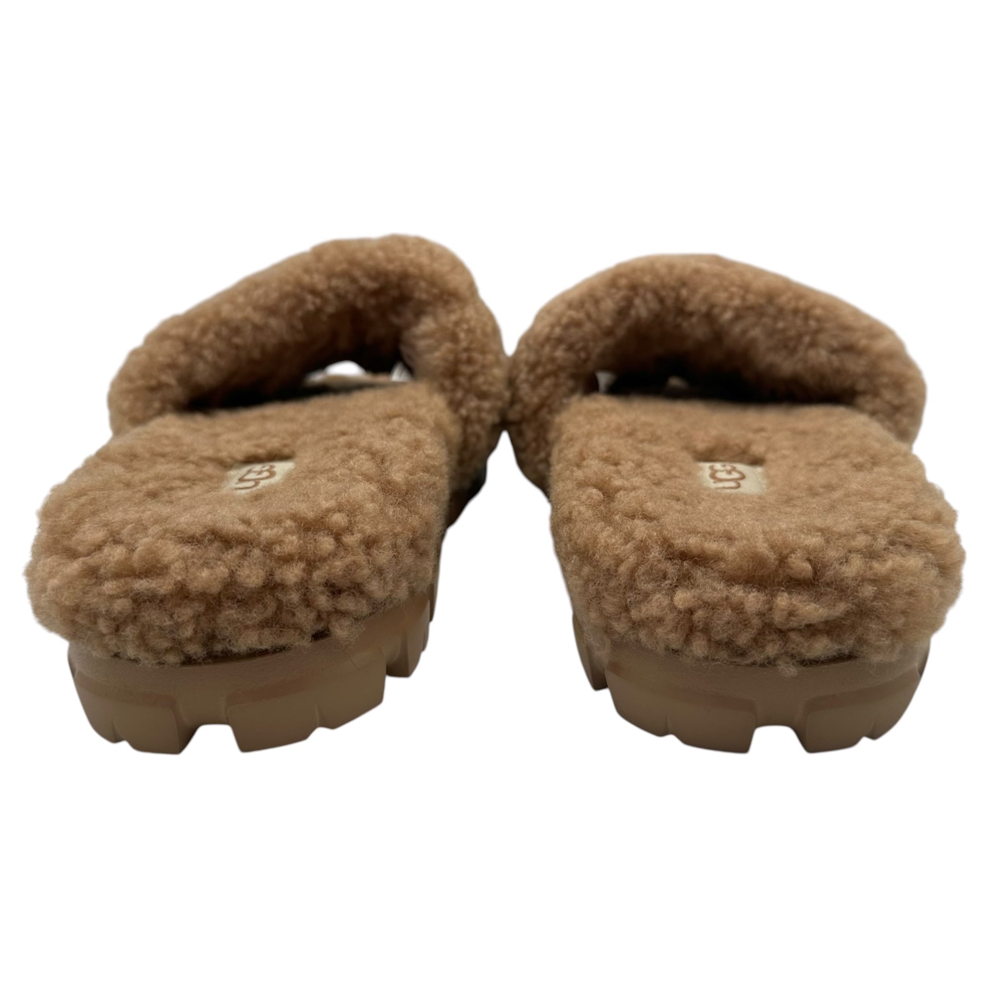 UGG(アグ) COZETTA CURLY Sandal コゼッタ カーリー プードル サンダル S/N1130838 24 キャメルブラウン