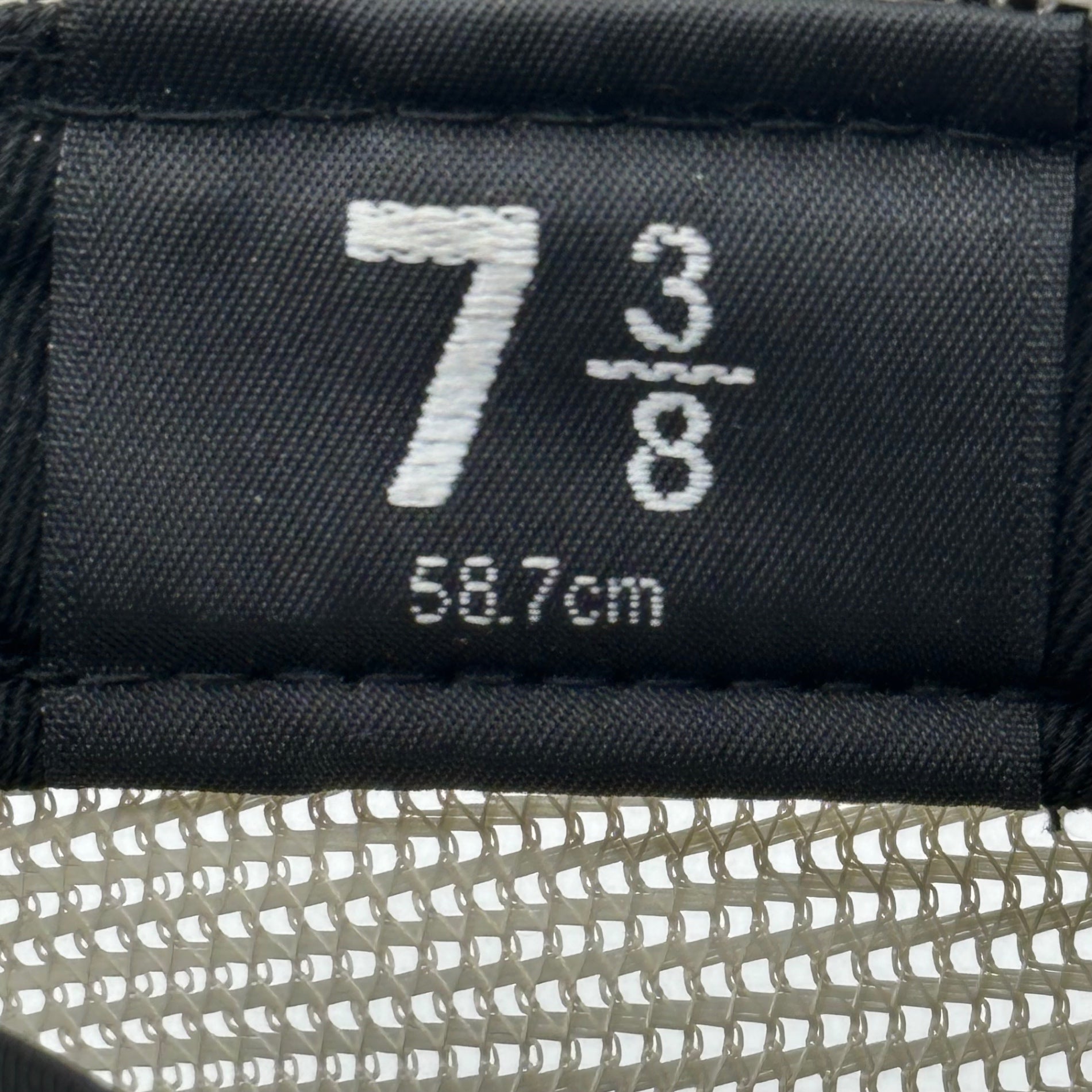 SUPREME(シュプリーム) 23SS Box Logo Mesh Back New Era ボックスロゴ メッシュ バック ニューエラ コラボ キャップ 7 3/8(58.7cm) アイボリー